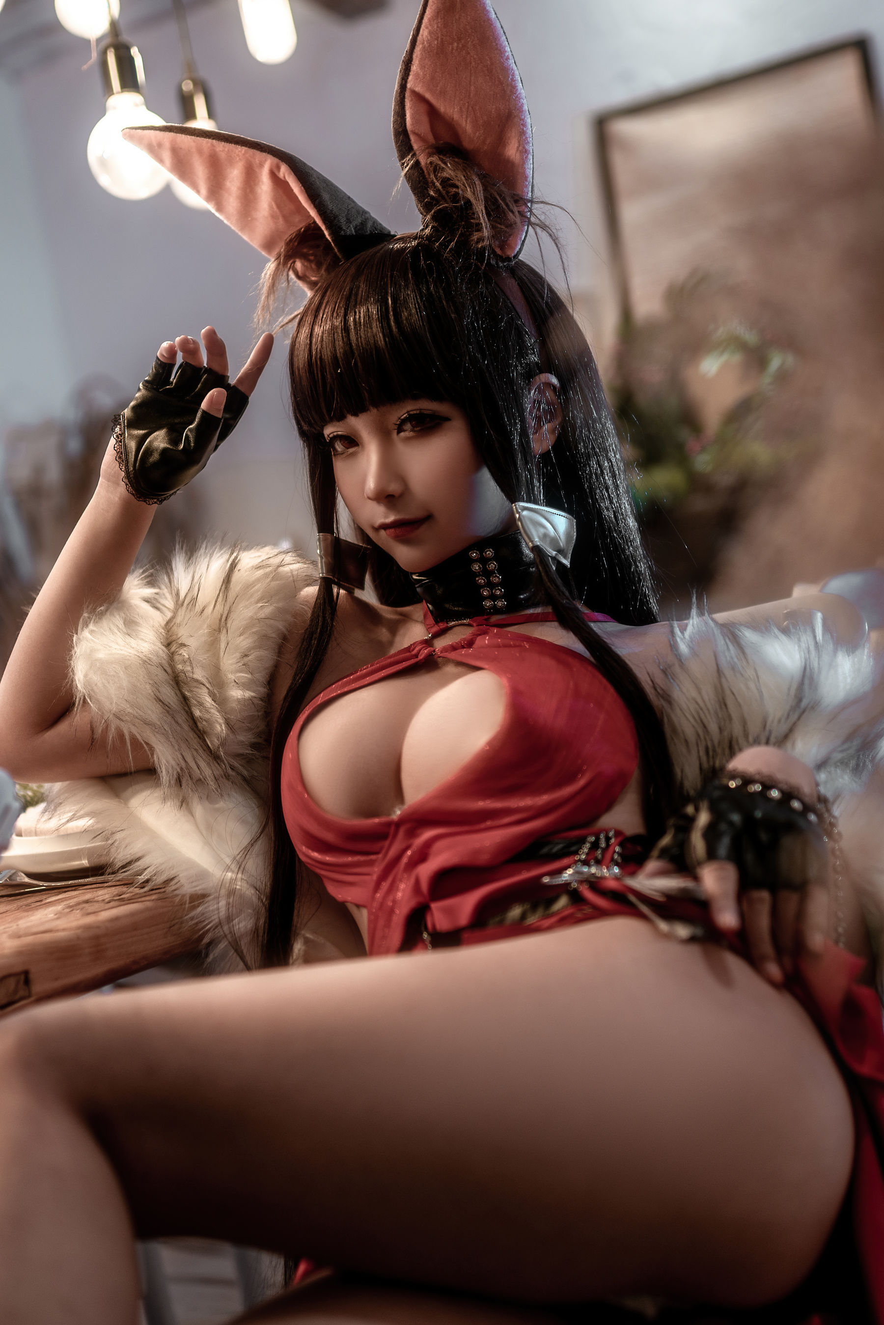 [福利COS] 动漫博主蠢沫沫 - 碧蓝航线 赤城