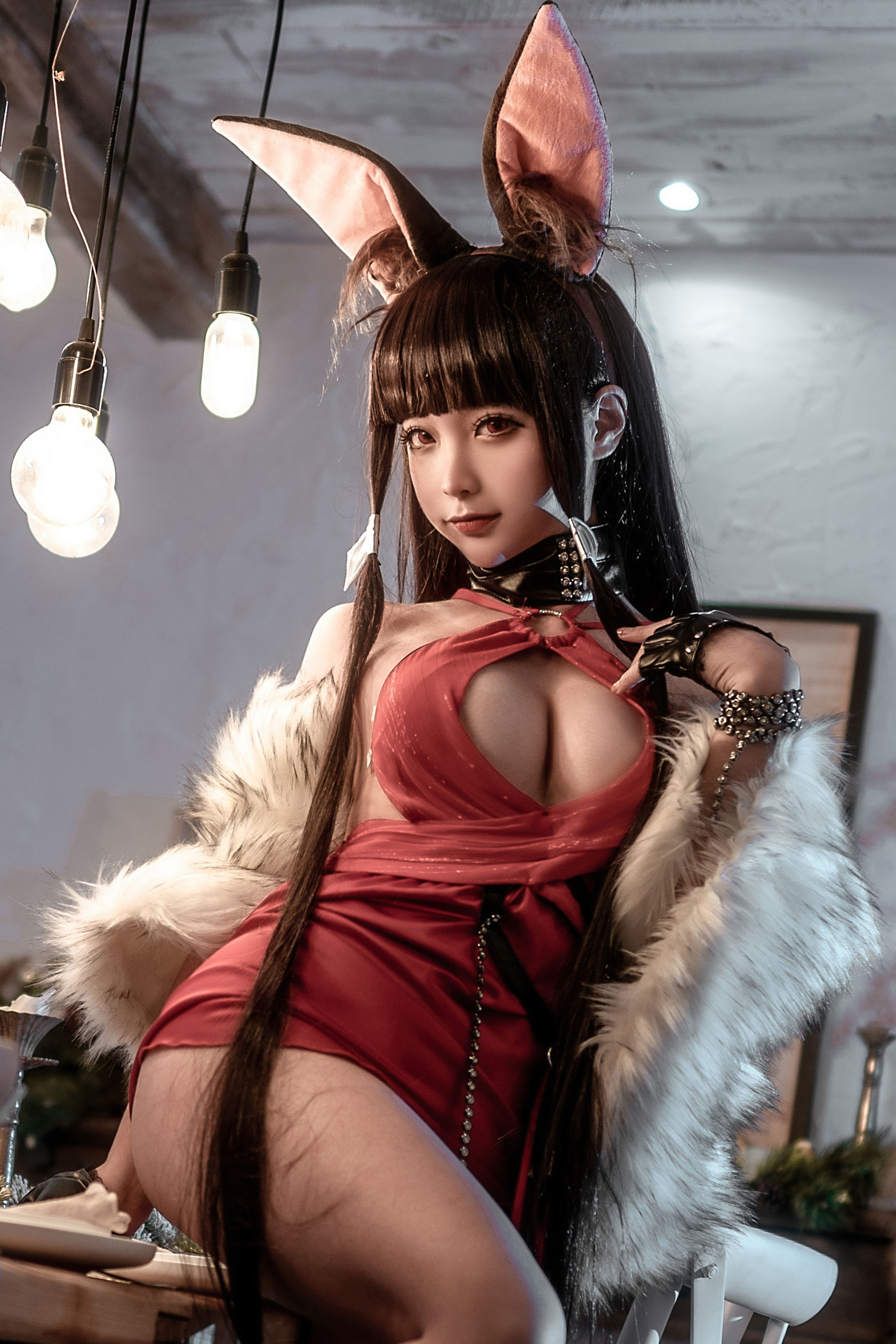 [福利COS] 动漫博主蠢沫沫 - 碧蓝航线 赤城
