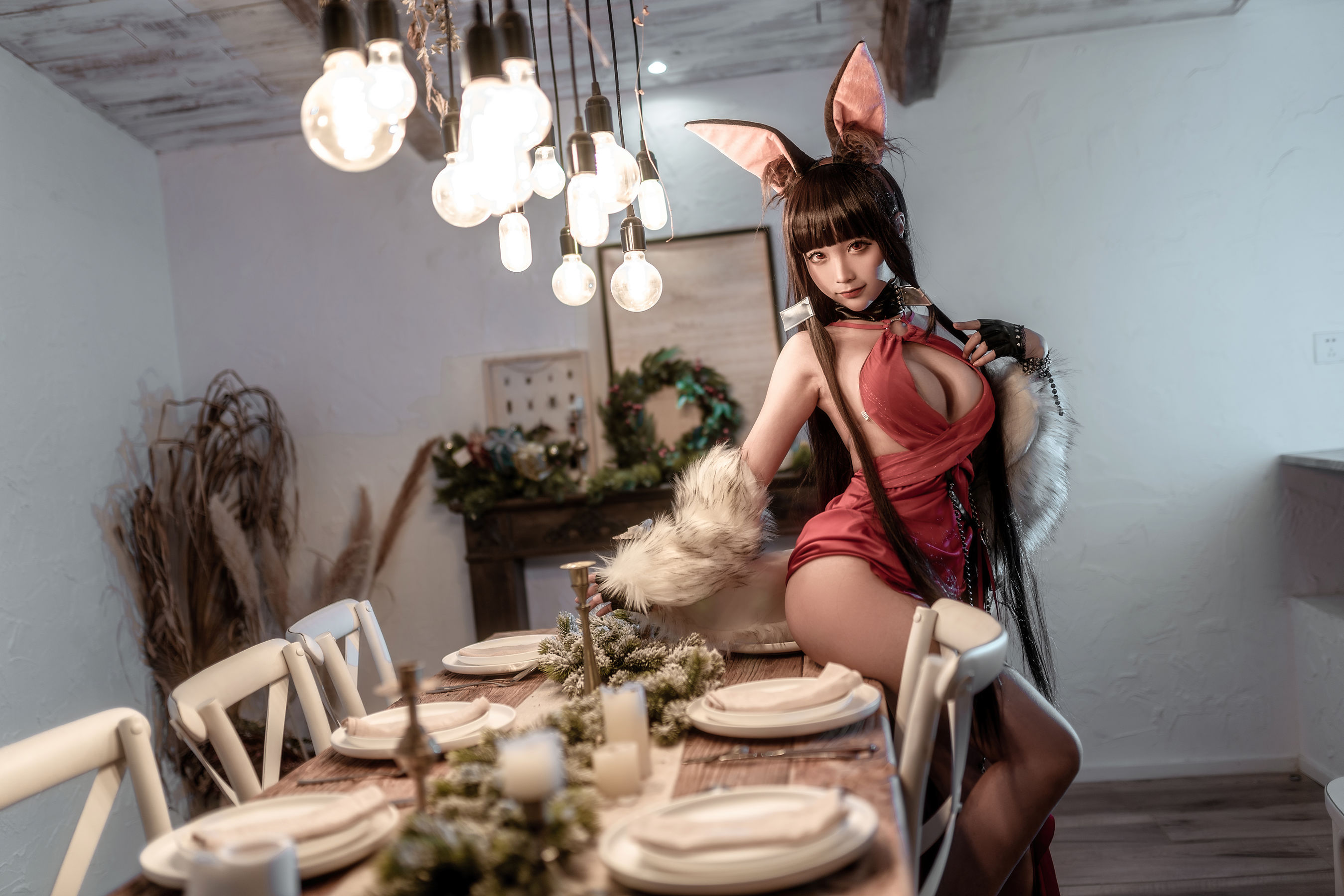 [福利COS] 动漫博主蠢沫沫 - 碧蓝航线 赤城