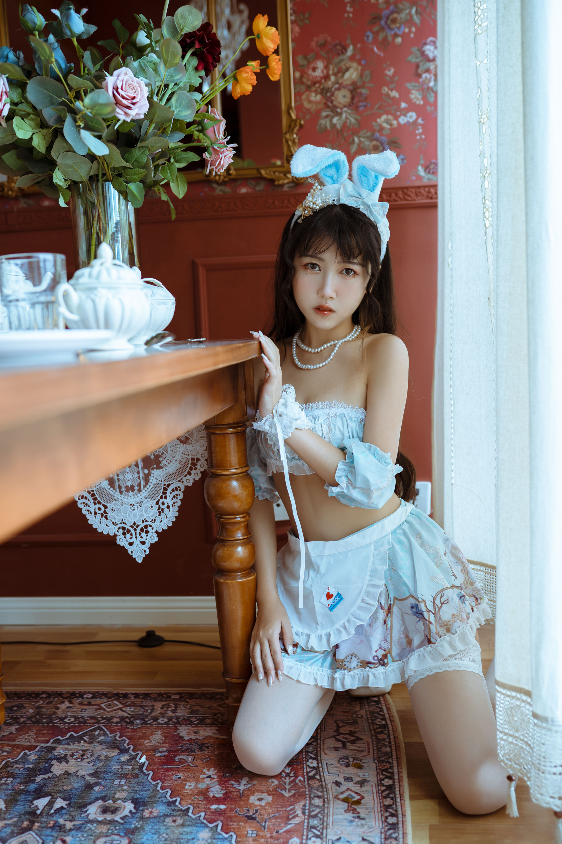 [福利COS] 微博人气Coser不呆猫 - 兔子女友