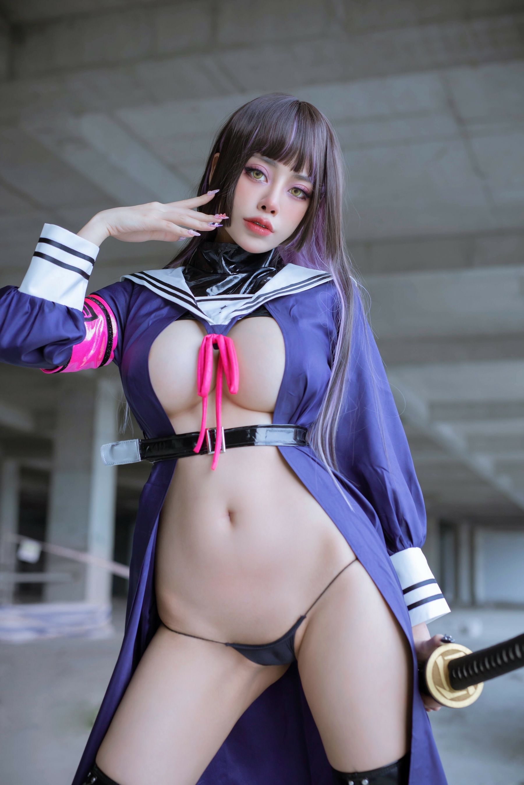 [福利COS] 日本性感萝莉Byoru - Discipline Chan
