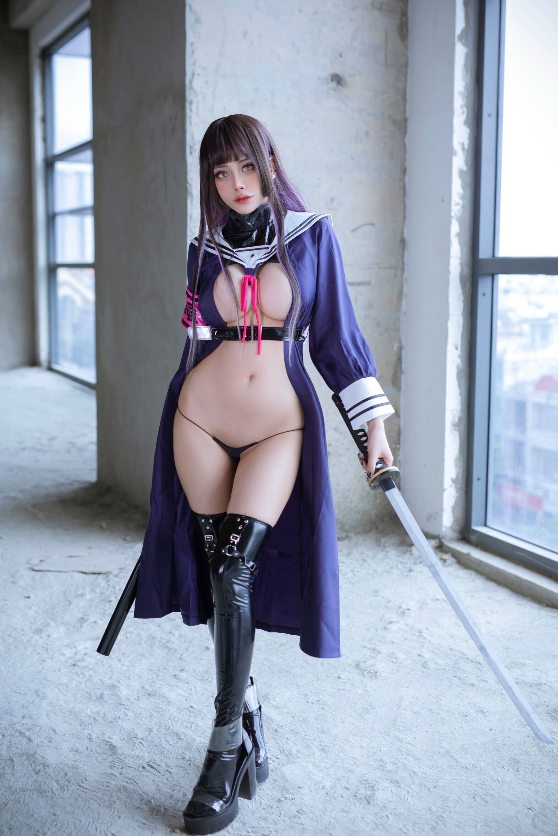 [福利COS] 日本性感萝莉Byoru - Discipline Chan