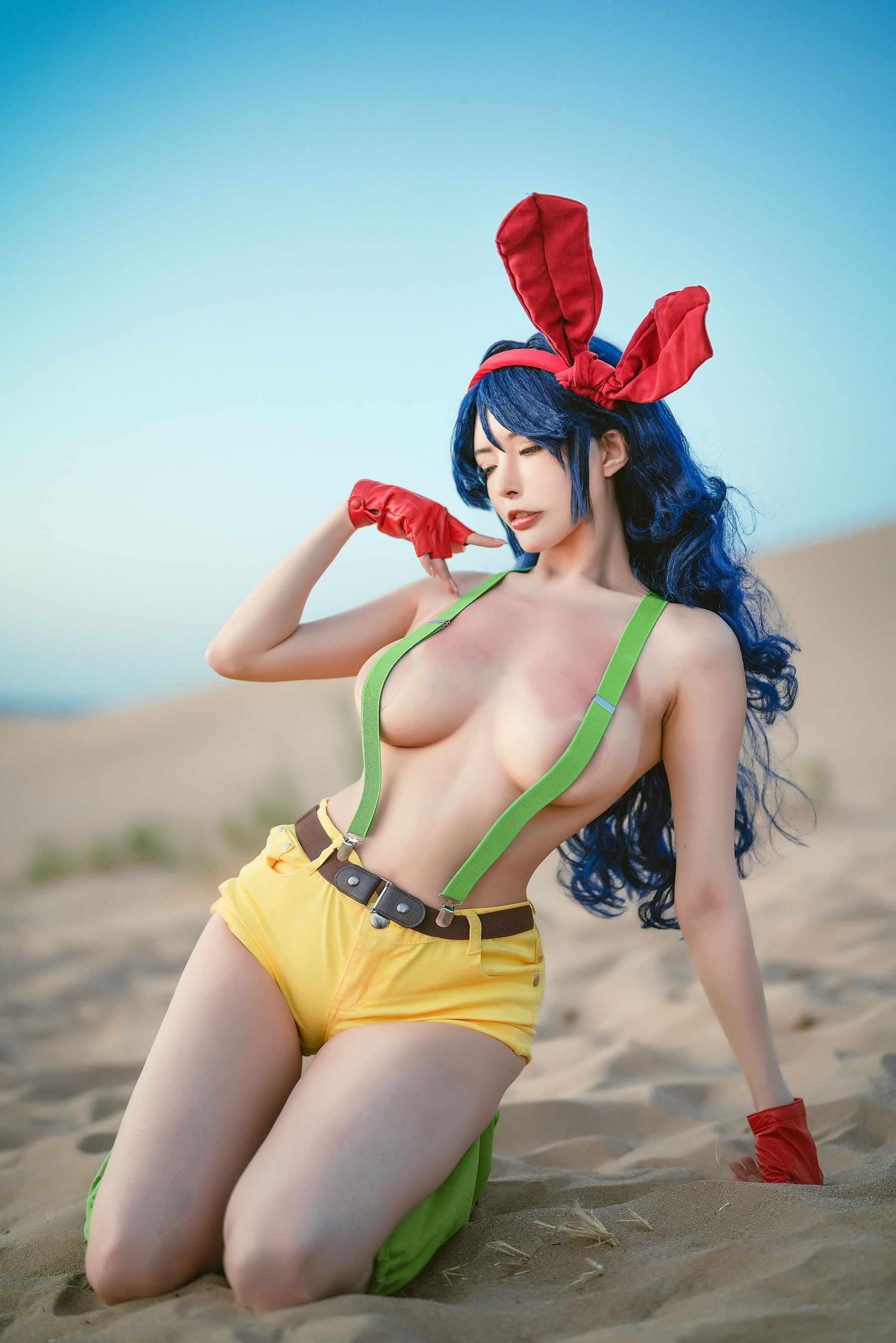 [福利COS] 秋和柯基(夏小秋秋秋) - 兰琪（七龙珠）