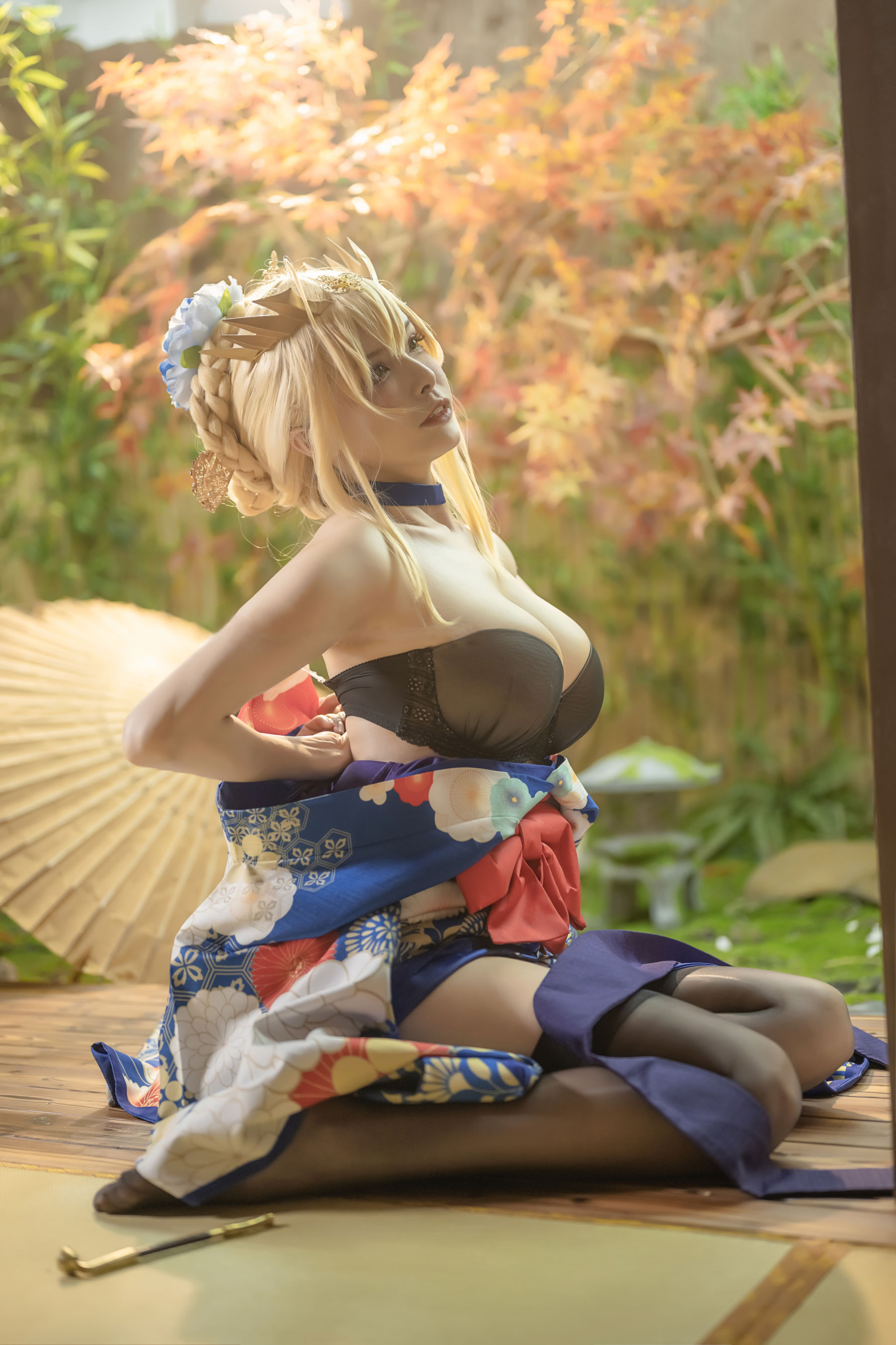 [福利COS] 秋和柯基(夏小秋秋秋) - 白枪呆