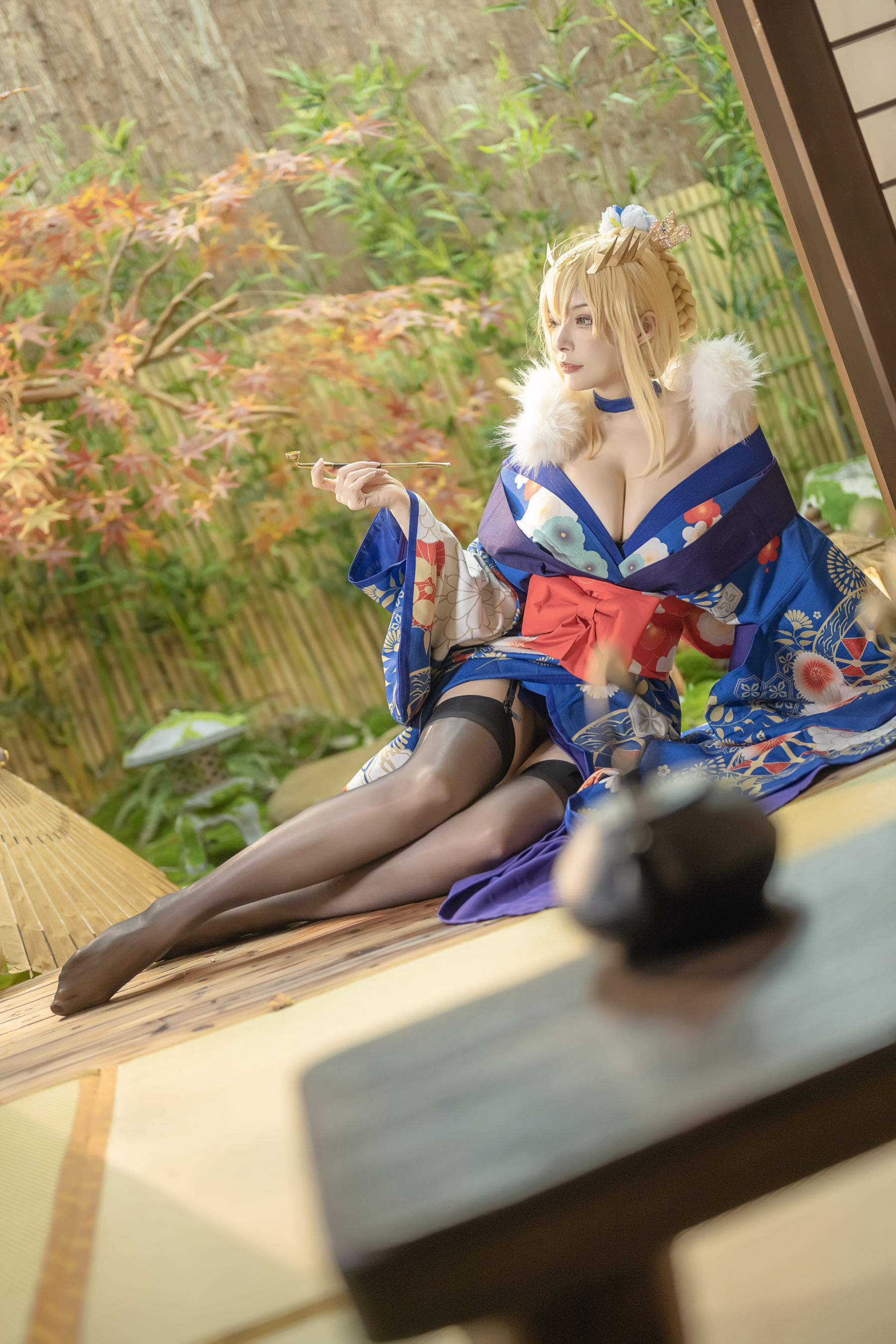 [福利COS] 秋和柯基(夏小秋秋秋) - 白枪呆