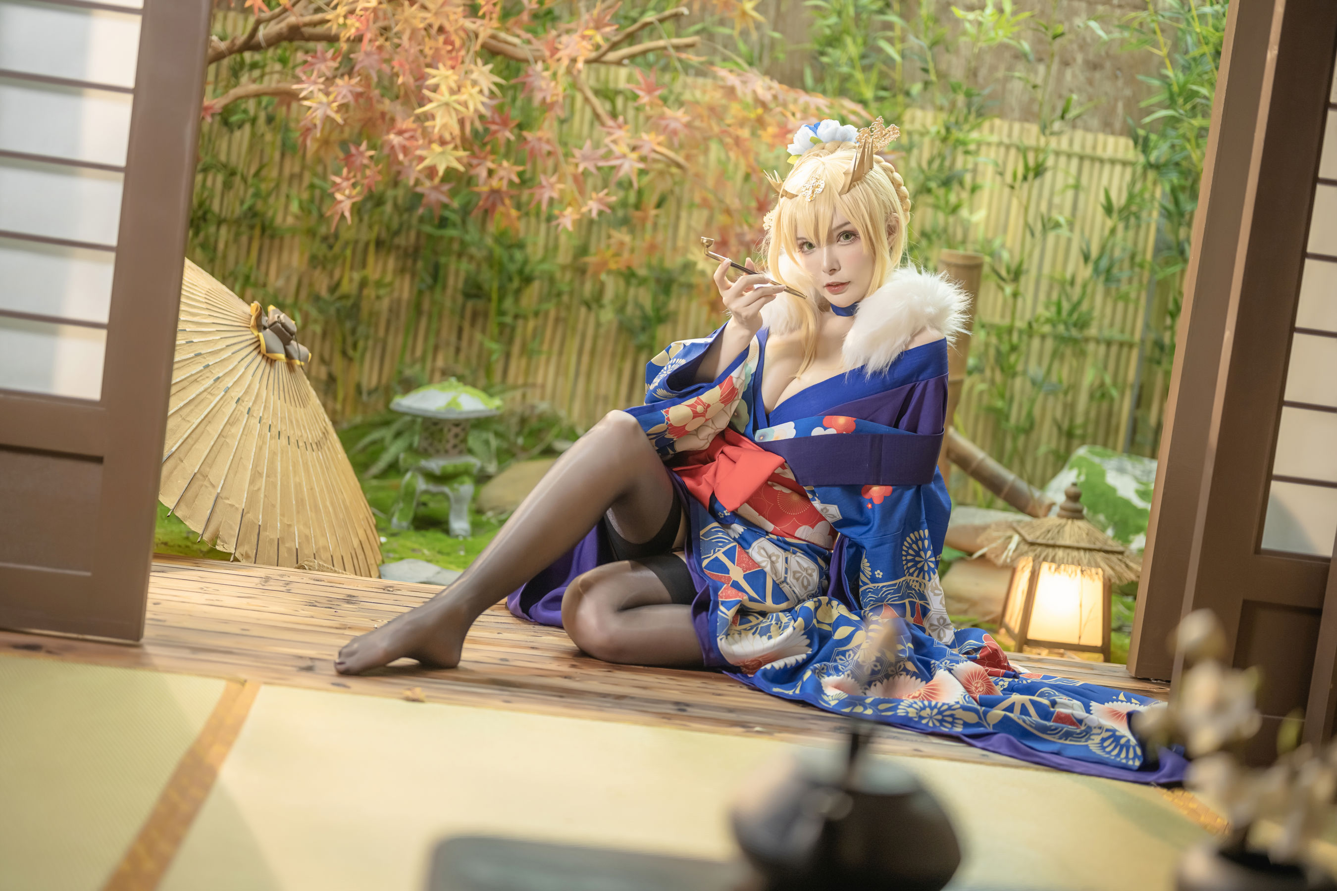 [福利COS] 秋和柯基(夏小秋秋秋) - 白枪呆