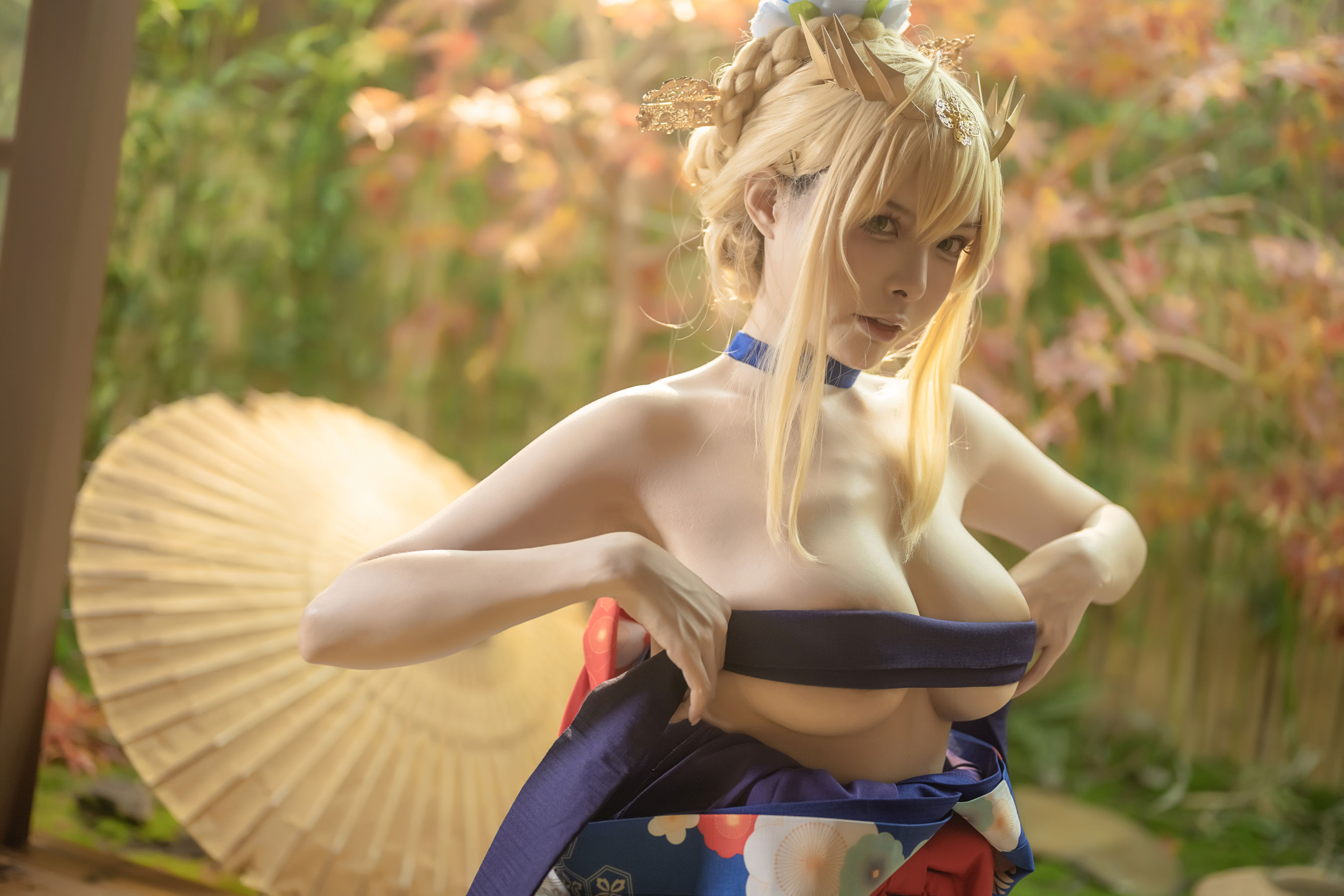[福利COS] 秋和柯基(夏小秋秋秋) - 白枪呆