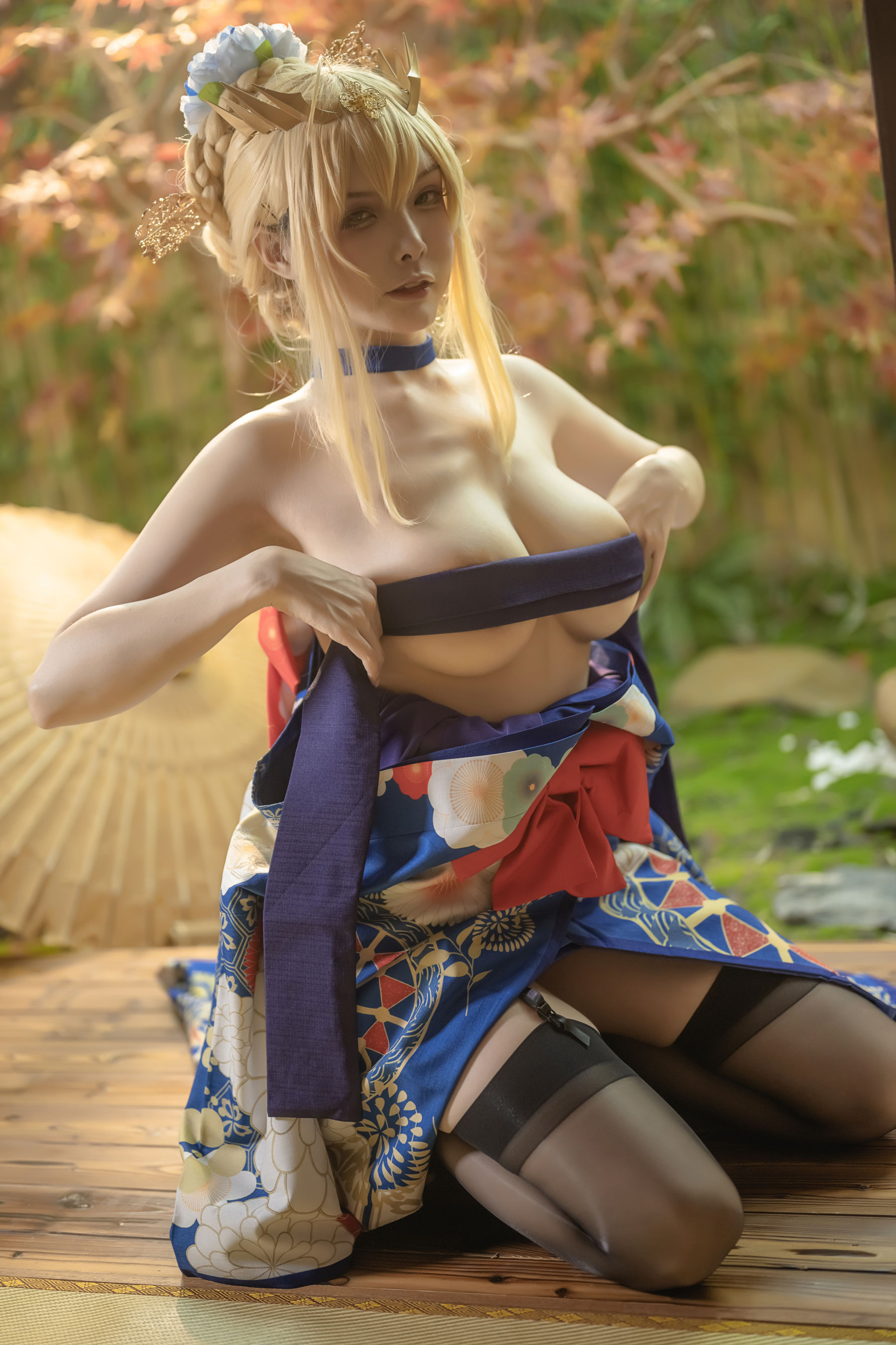 [福利COS] 秋和柯基(夏小秋秋秋) - 白枪呆