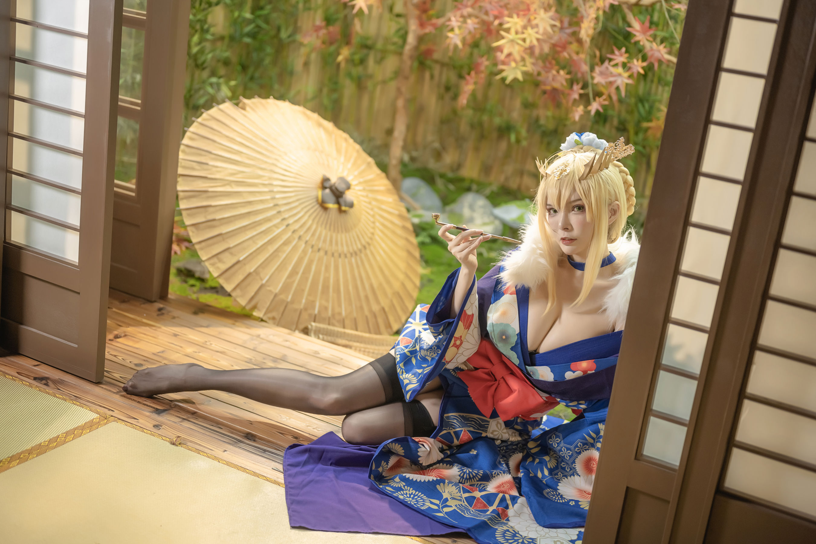 [福利COS] 秋和柯基(夏小秋秋秋) - 白枪呆