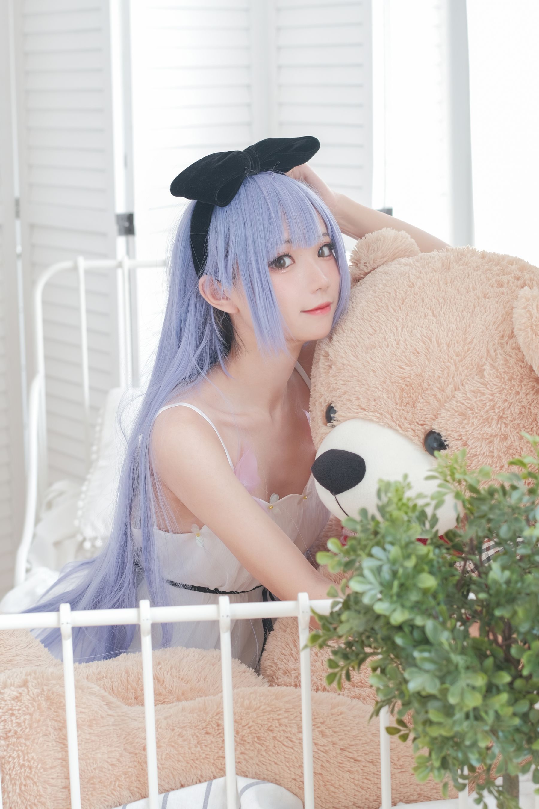 [福利COS] 花柒Hana - 独角兽清凉阅读时光