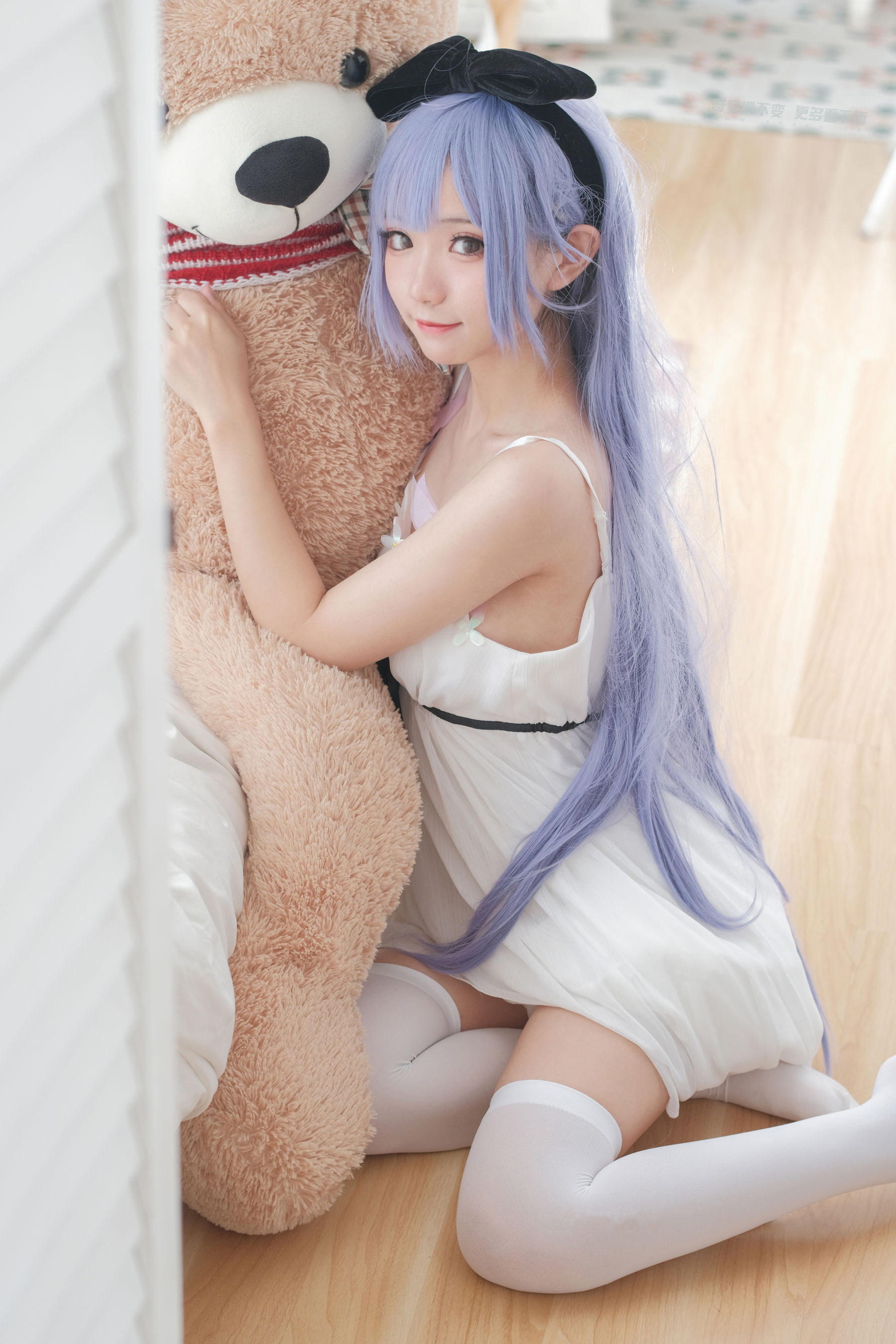 [福利COS] 花柒Hana - 独角兽清凉阅读时光
