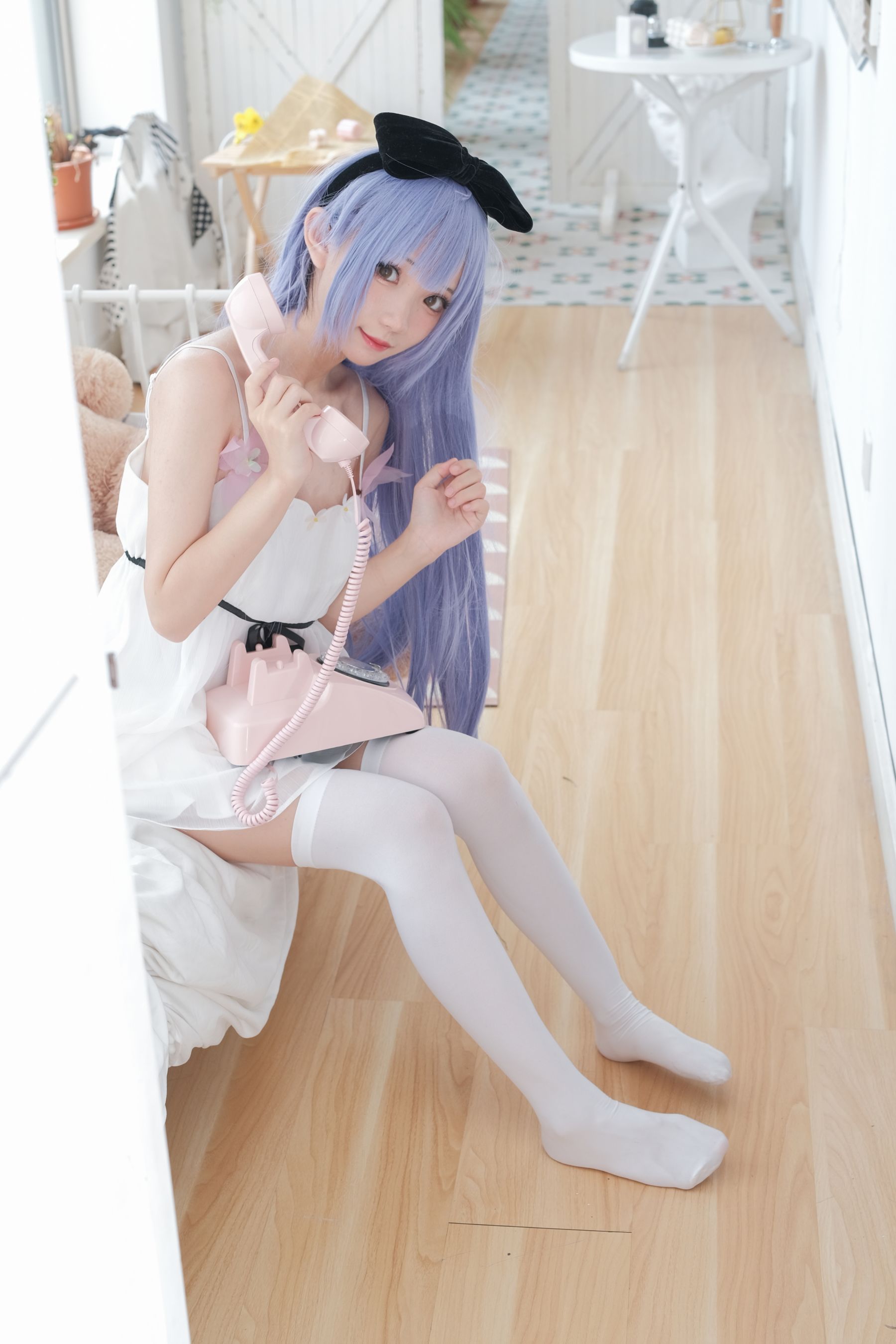 [福利COS] 花柒Hana - 独角兽清凉阅读时光