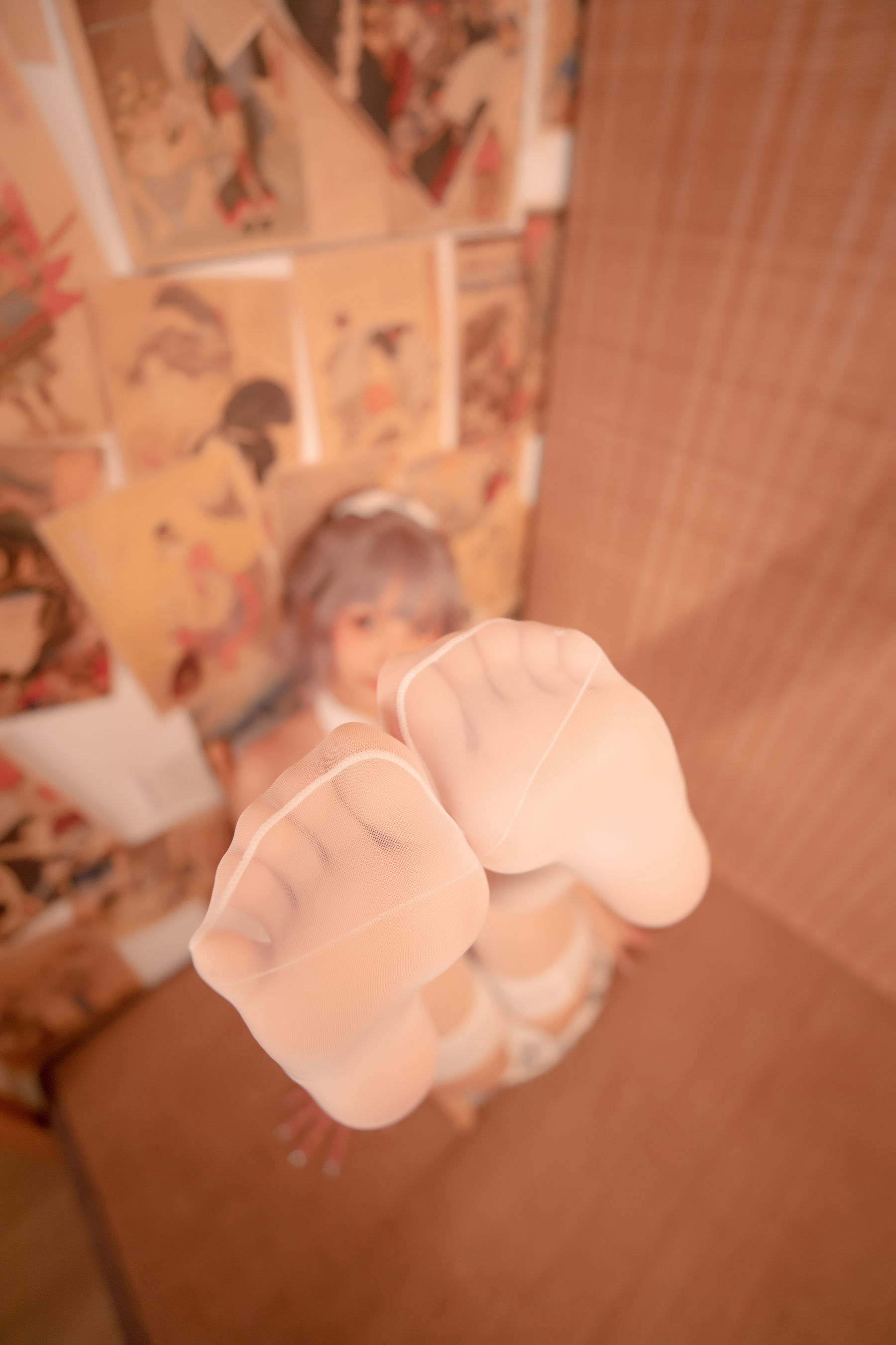 [福利COS] 神楽坂真冬 白旗袍