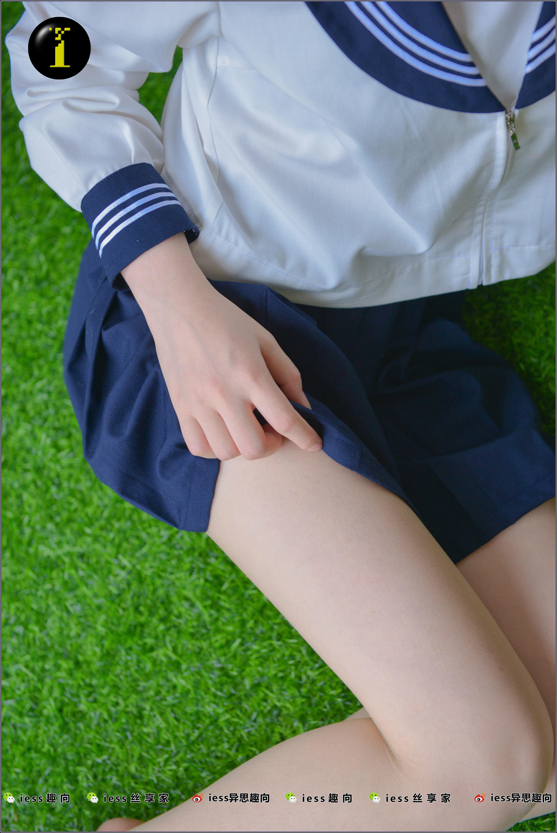 [IESS普惠集] 007 模特广炎 《JK服与小白鞋》