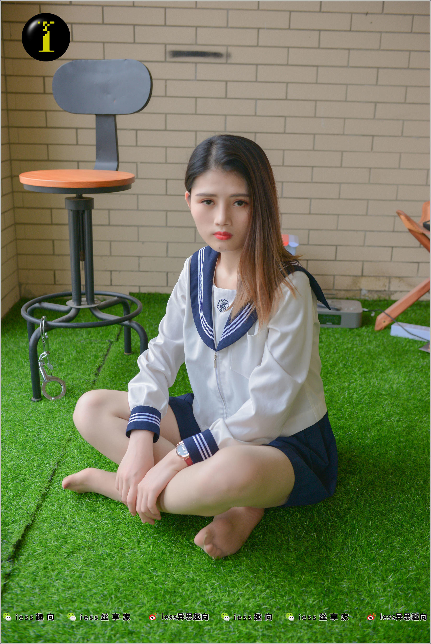 [IESS普惠集] 007 模特广炎 《JK服与小白鞋》