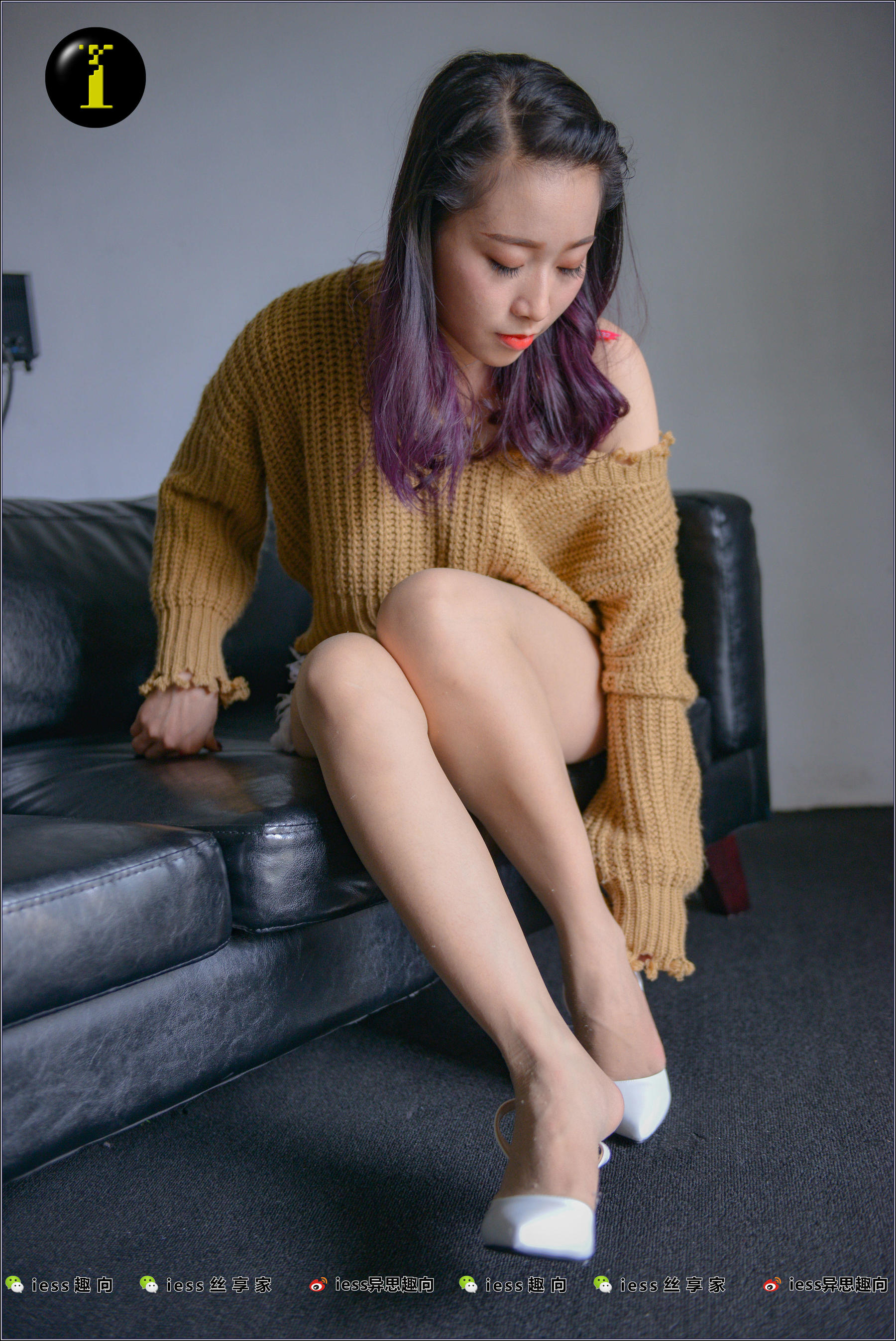 [IESS普惠集] 009 模特范美美 《把穿得起球的袜子换了》