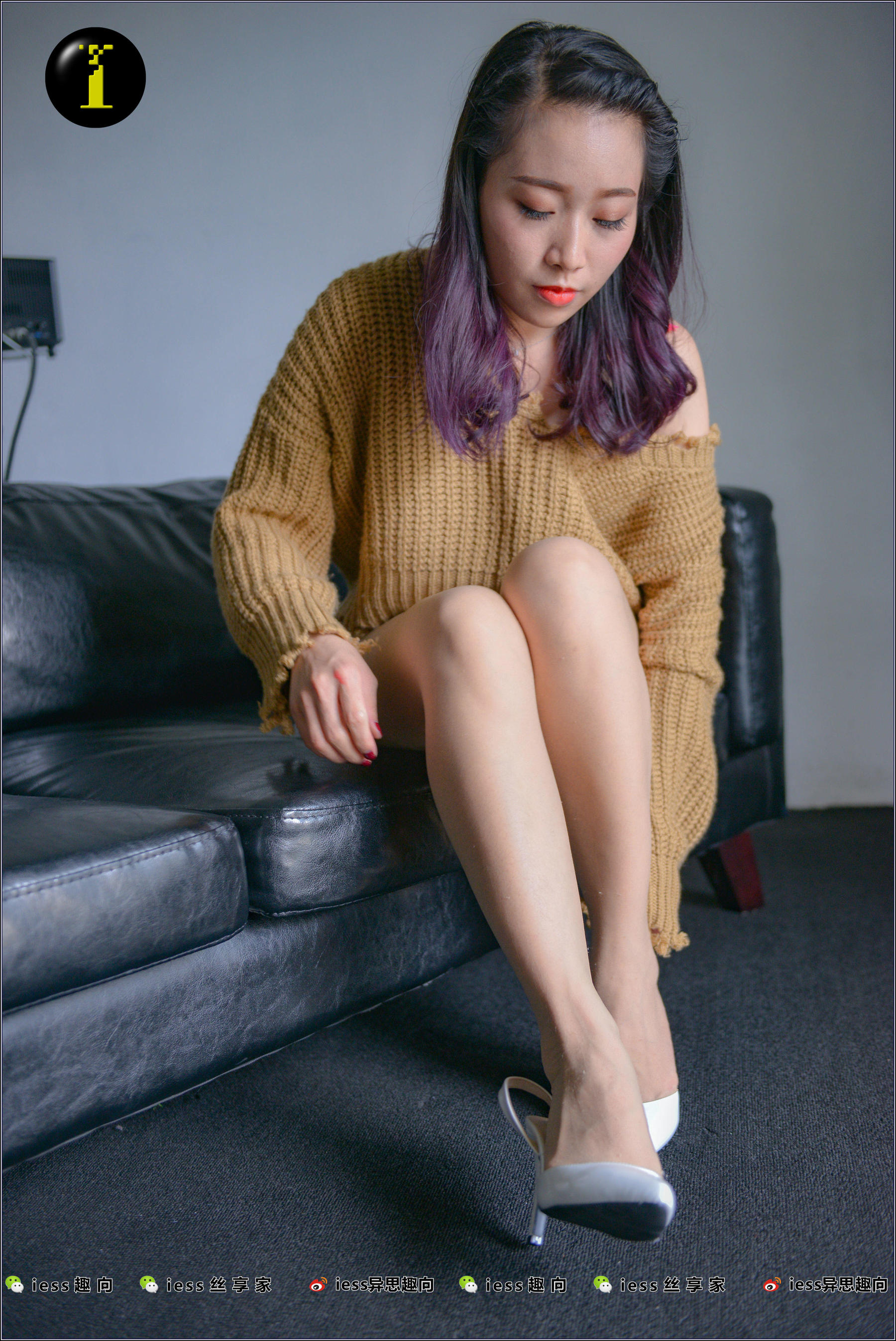 [IESS普惠集] 009 模特范美美 《把穿得起球的袜子换了》