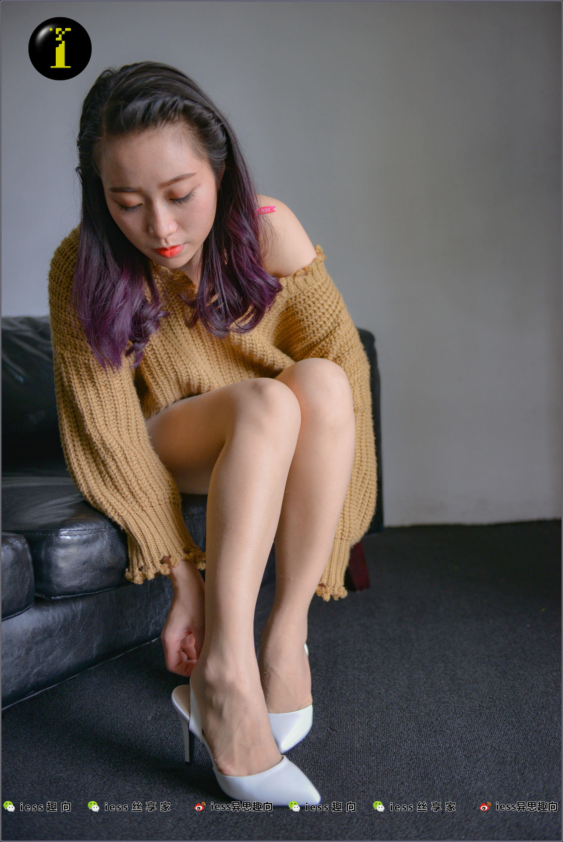 [IESS普惠集] 009 模特范美美 《把穿得起球的袜子换了》