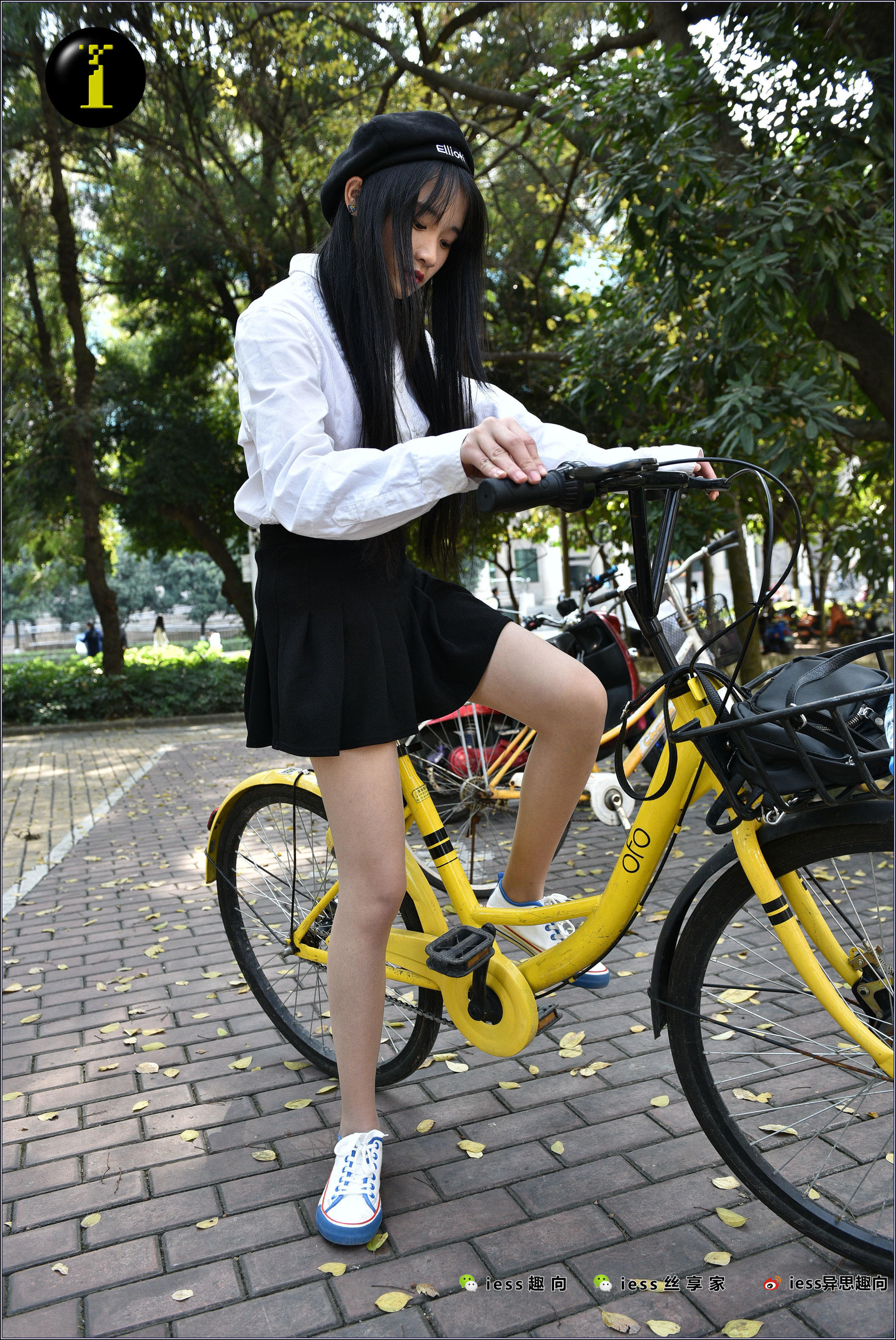 [IESS普惠集] 033 模特琪琪 《16岁的单车少女》