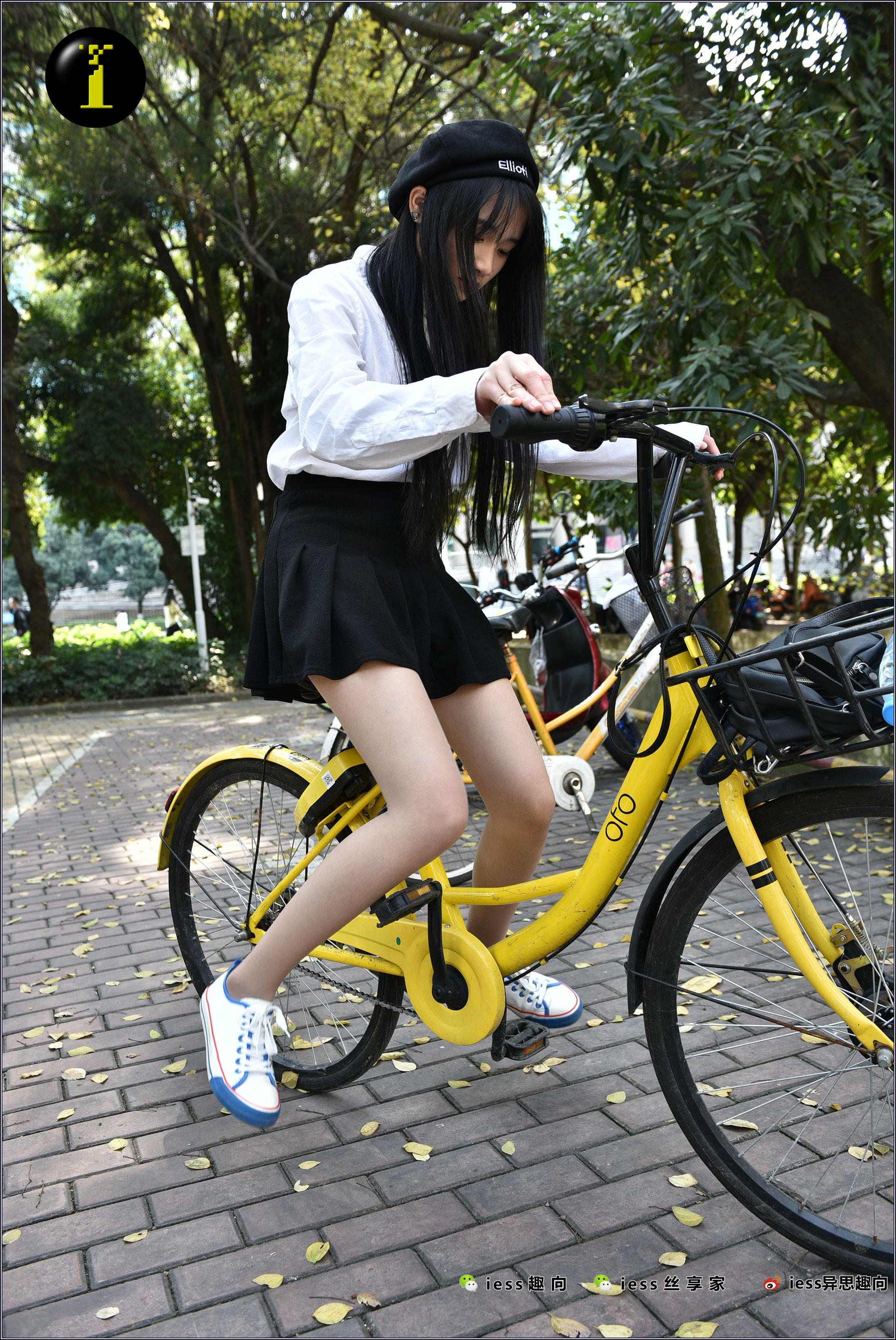 [IESS普惠集] 033 模特琪琪 《16岁的单车少女》