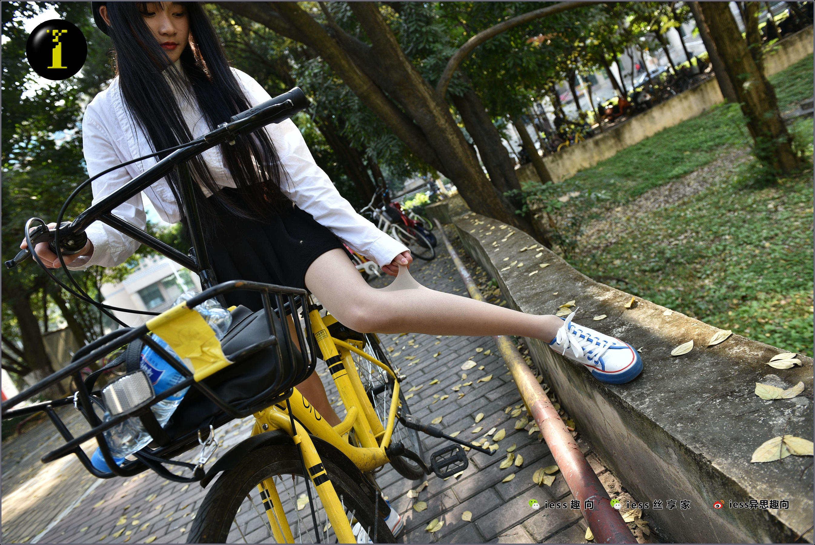 [IESS普惠集] 033 模特琪琪 《16岁的单车少女》