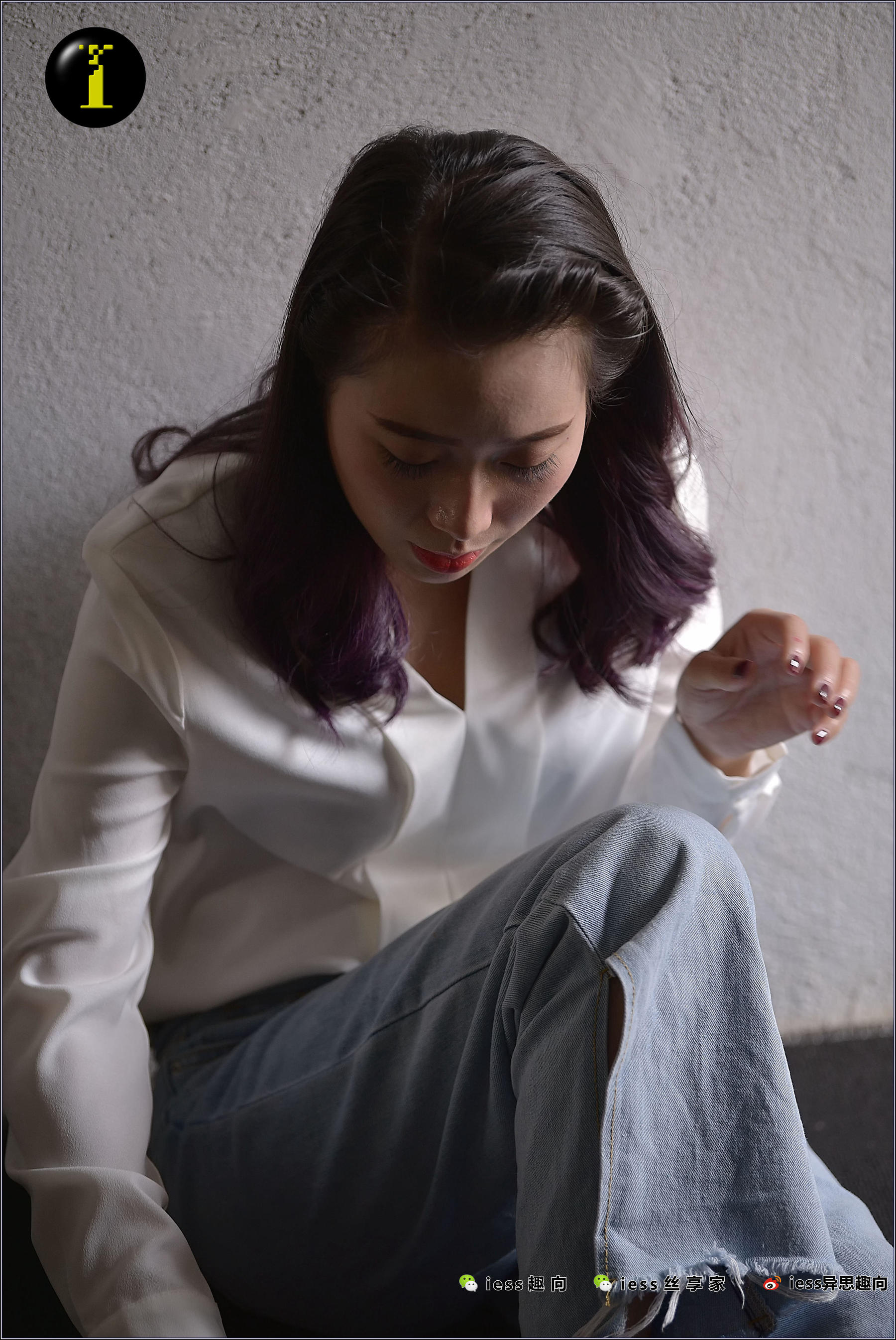 [IESS普惠集] 073 模特范美美 《涂趾甲油》
