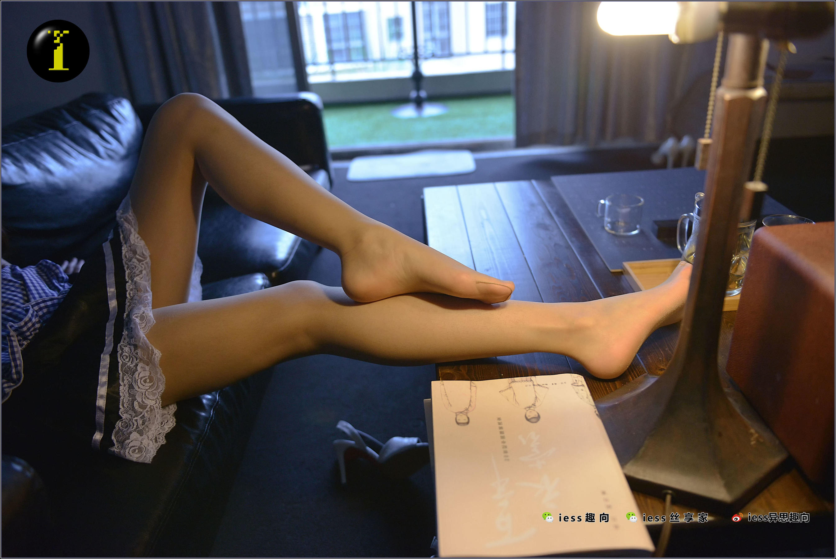 [IESS普惠集] 075 模特幸子 《台灯下的女仆 》