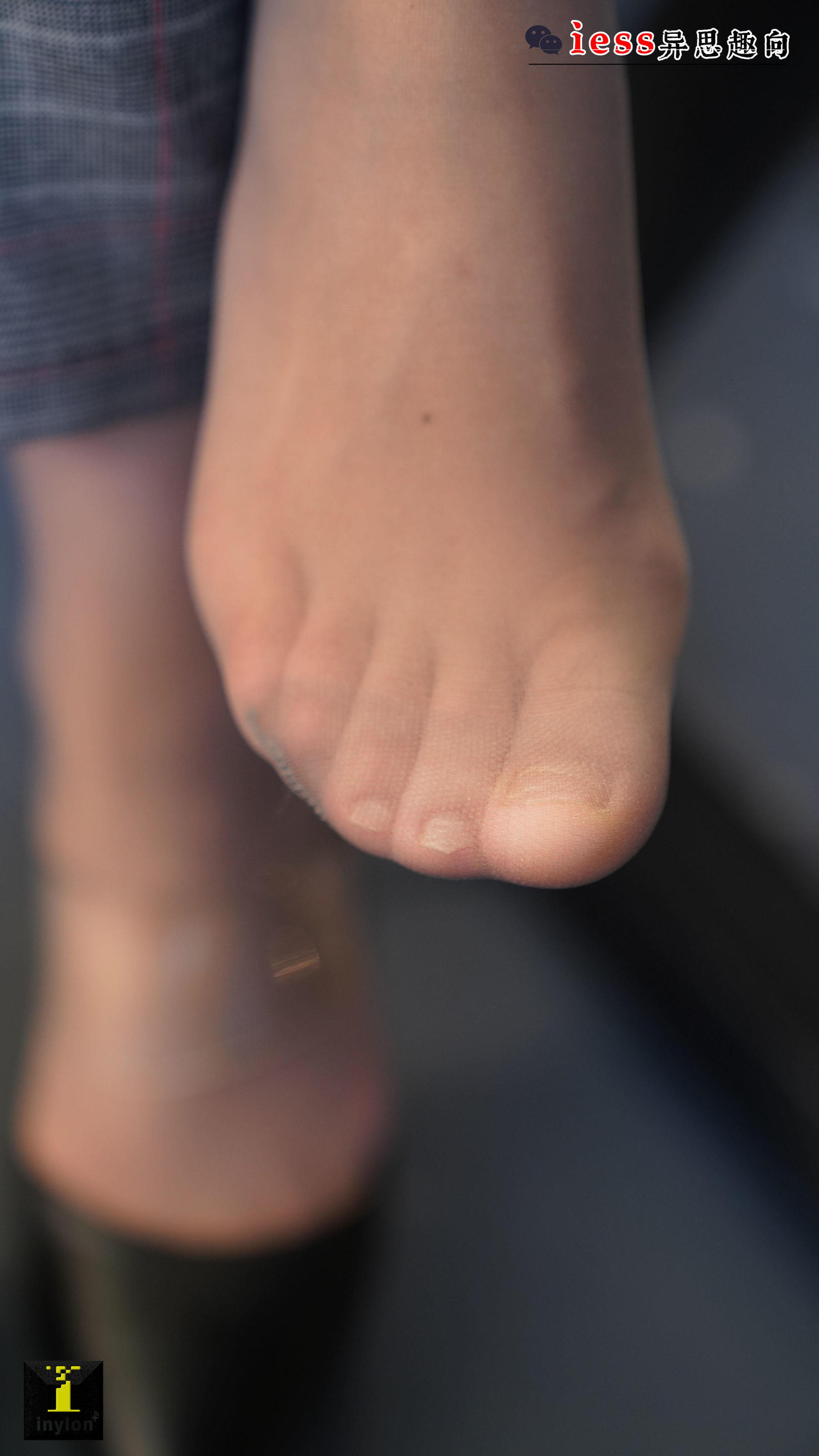 [IESS普惠集] 132 模特格格 《精彩的短灰丝特写》