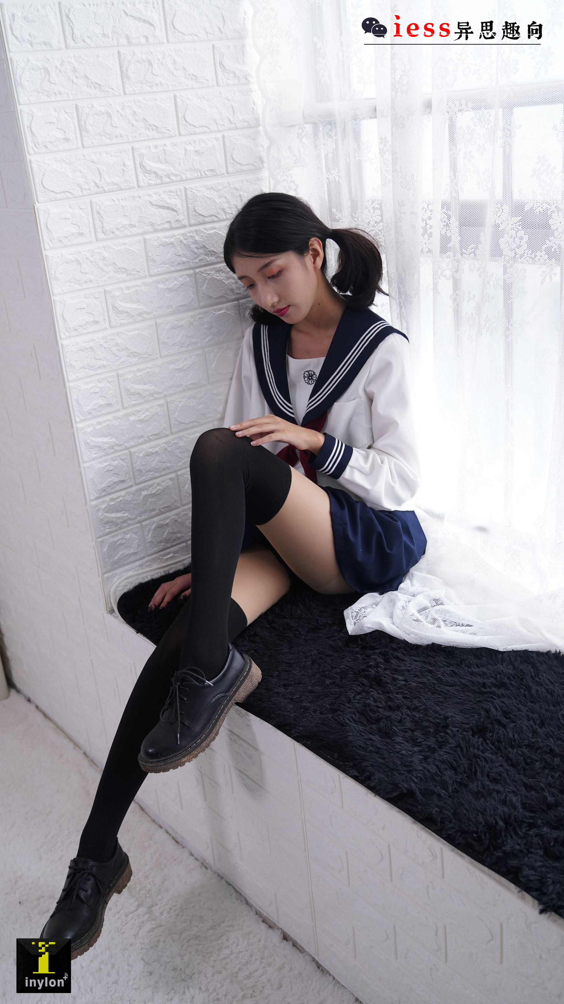 [IESS普惠集] 133 模特森爷 《假双短JK袜》