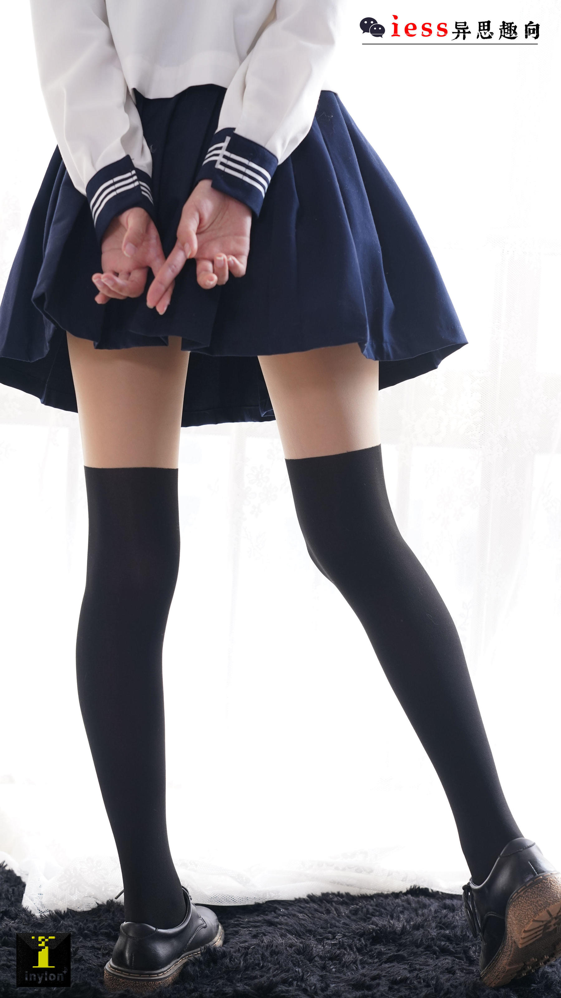[IESS普惠集] 133 模特森爷 《假双短JK袜》
