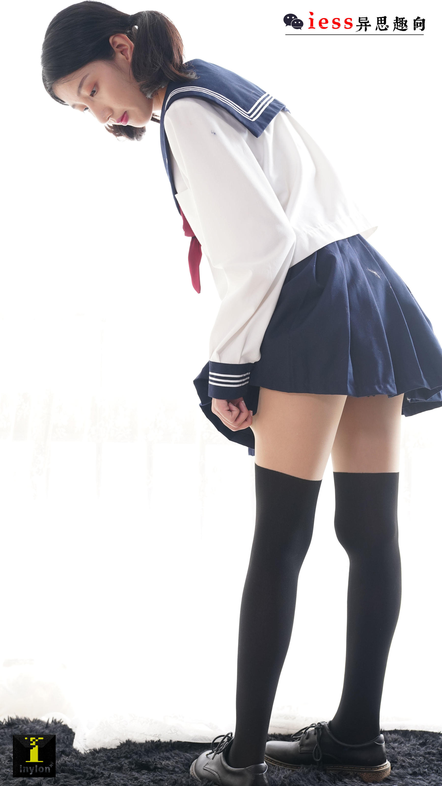 [IESS普惠集] 133 模特森爷 《假双短JK袜》