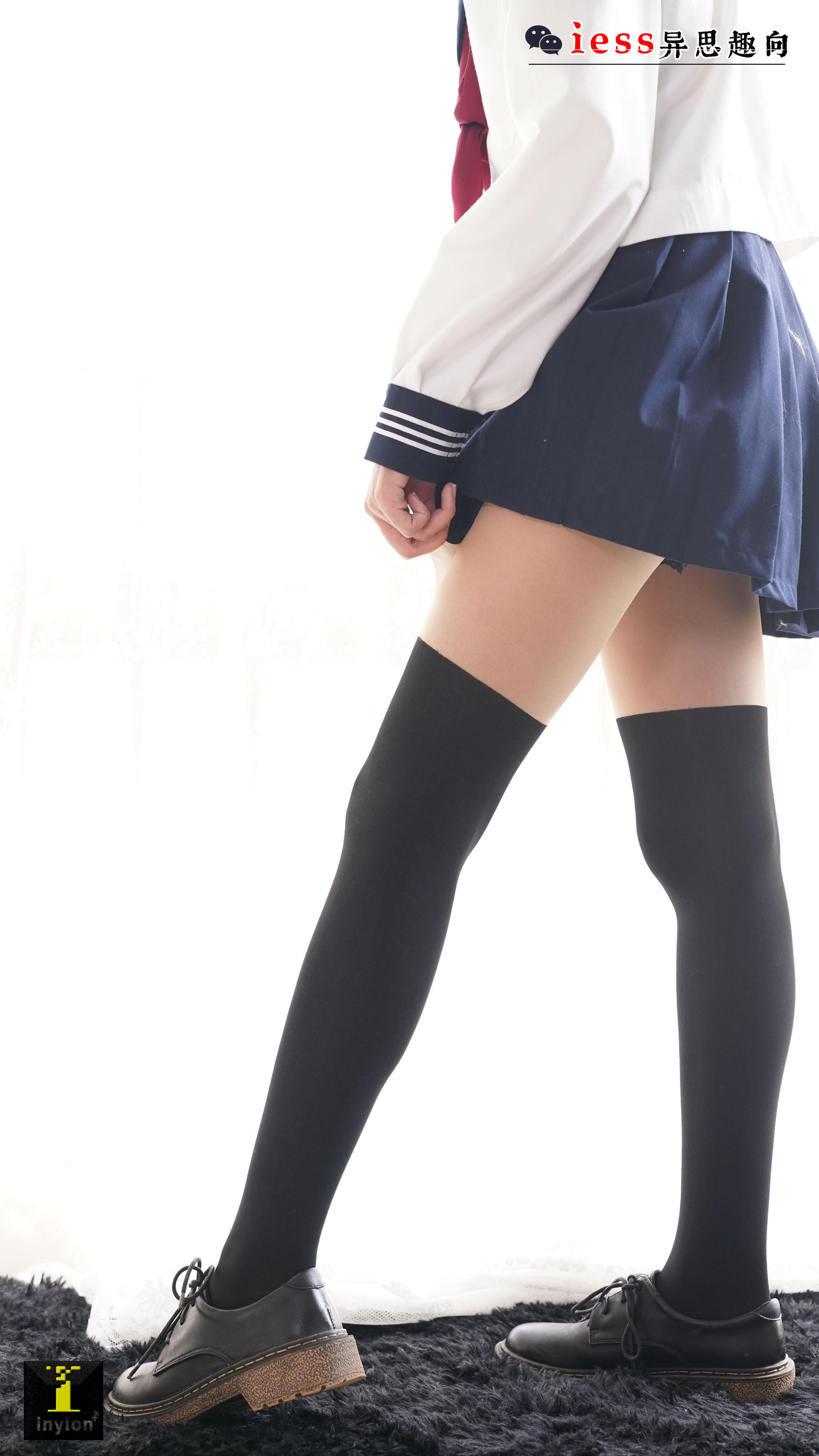 [IESS普惠集] 133 模特森爷 《假双短JK袜》