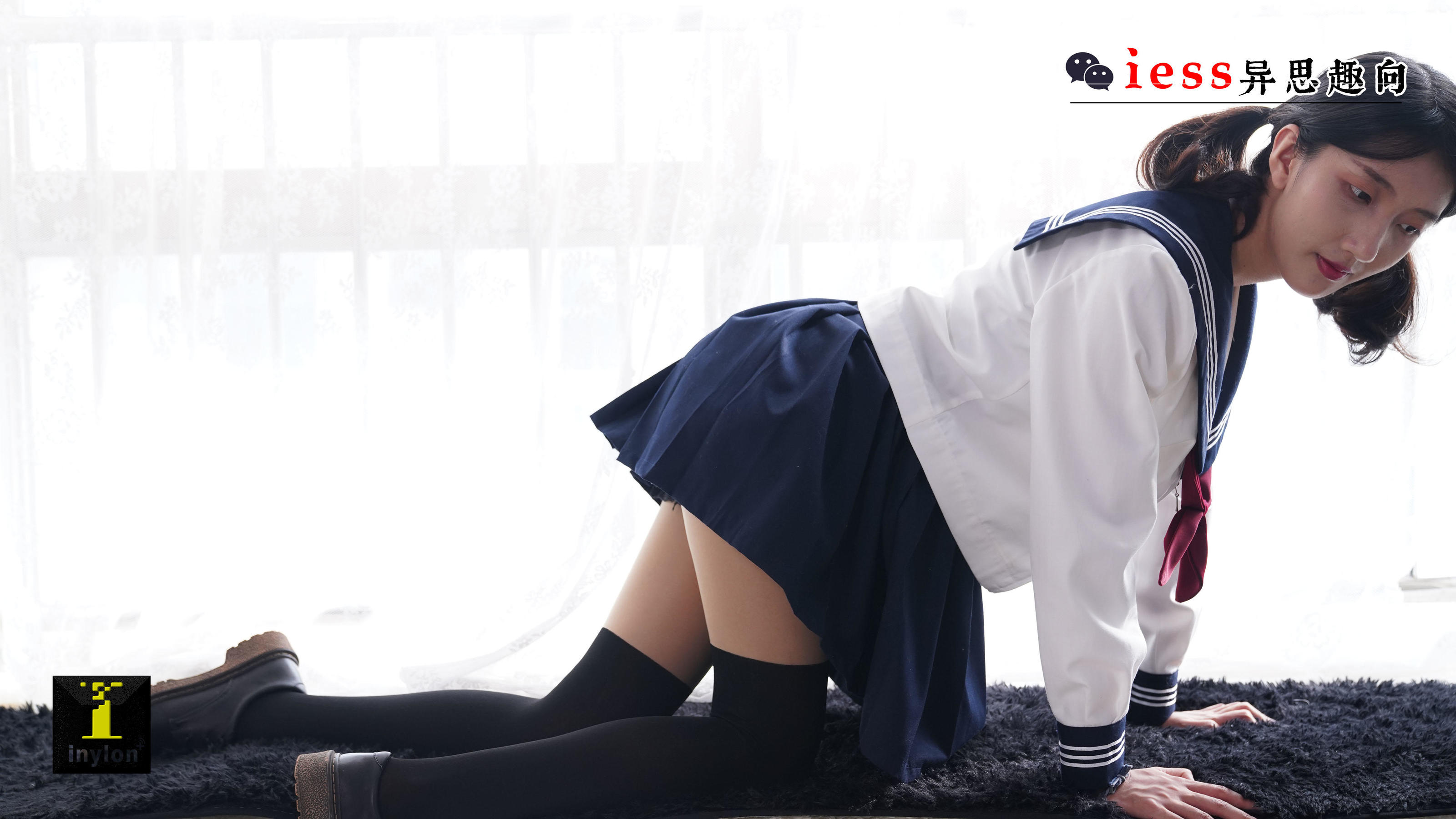 [IESS普惠集] 133 模特森爷 《假双短JK袜》