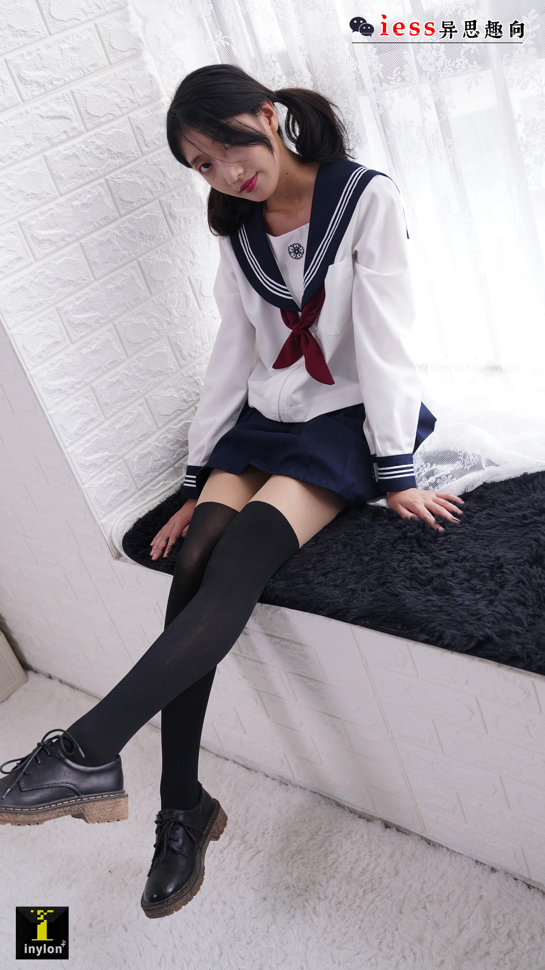 [IESS普惠集] 133 模特森爷 《假双短JK袜》