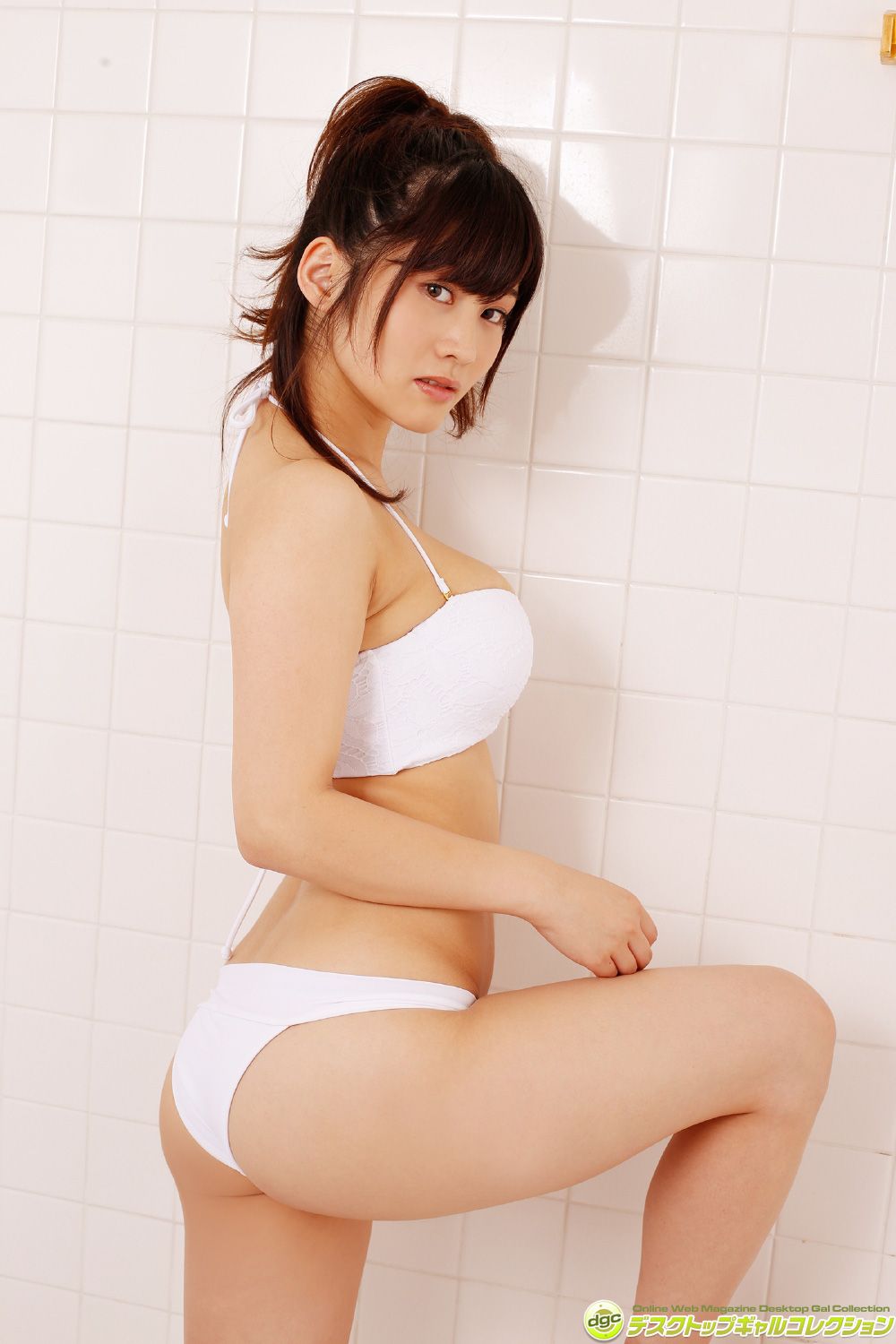 橘花凛《色白ボディから零れそうなHカップバスト!》 [DGC] NO.1192