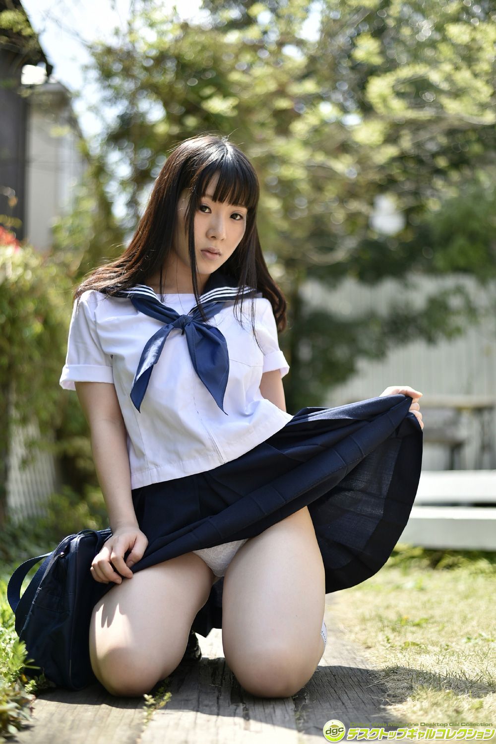 雨宮留菜《小柄な身長とはアンバランスなHカップ!!》 [DGC] NO.1202