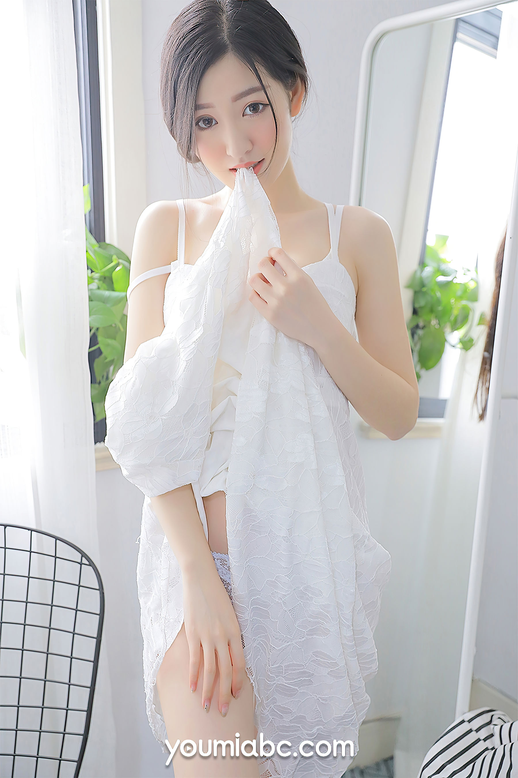 [尤蜜YouMiabc]  沈梦瑶 白裙少女