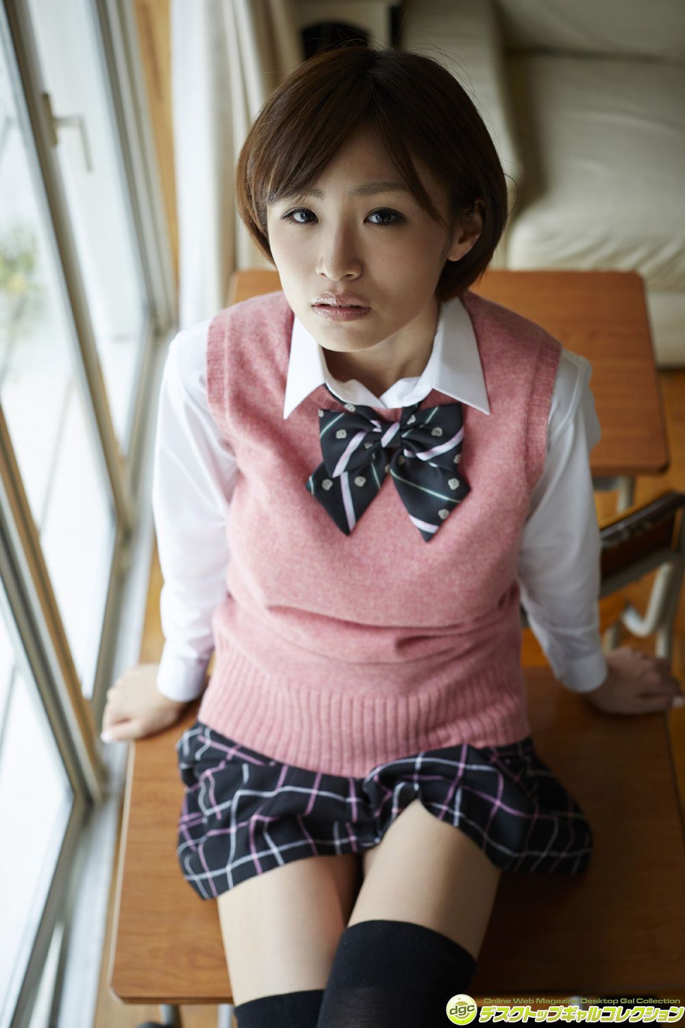 糸山千恵《ぷるぷる揺れる豊満バストに目が釘付け!》 [DGC] NO.1212