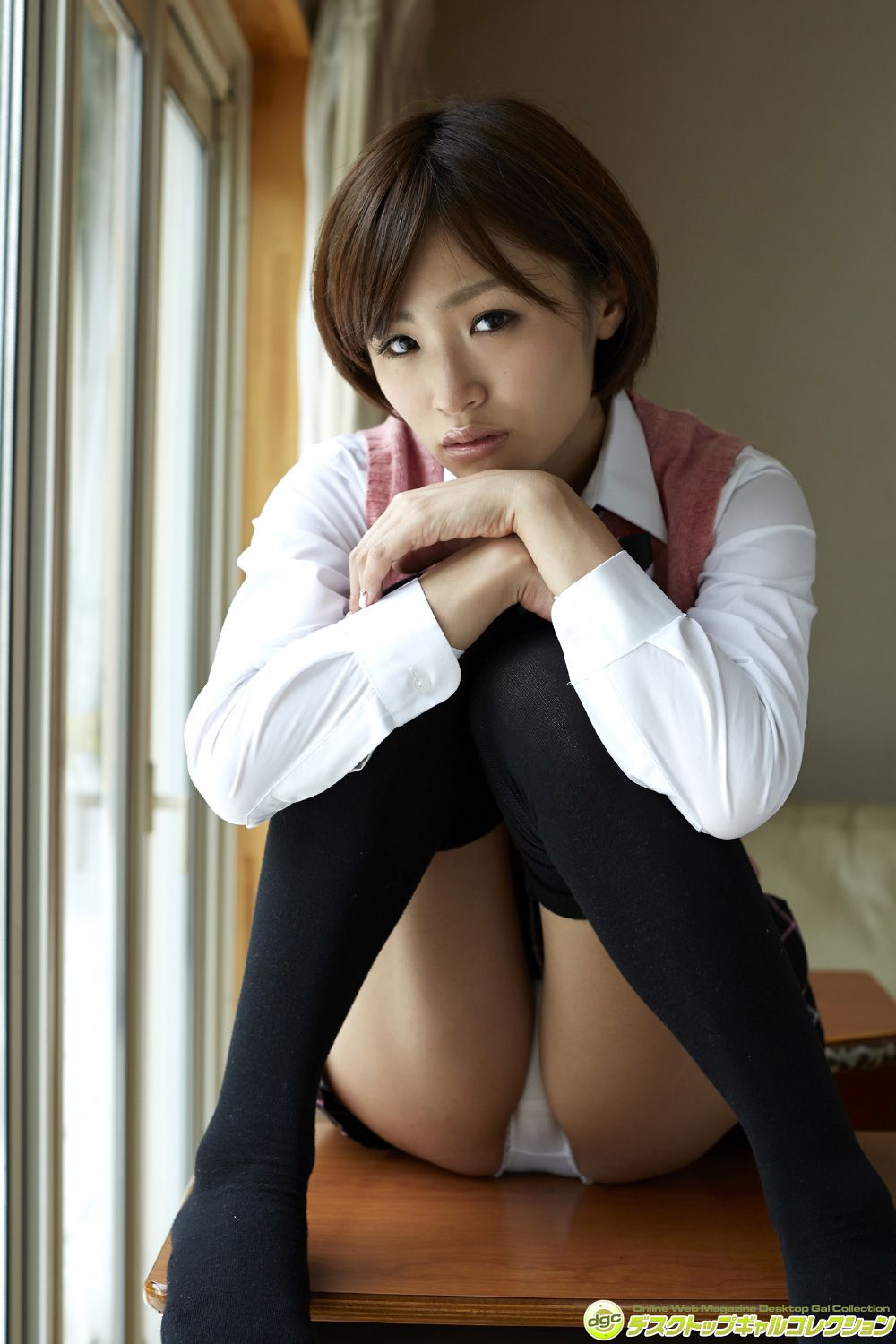 糸山千恵《ぷるぷる揺れる豊満バストに目が釘付け!》 [DGC] NO.1212