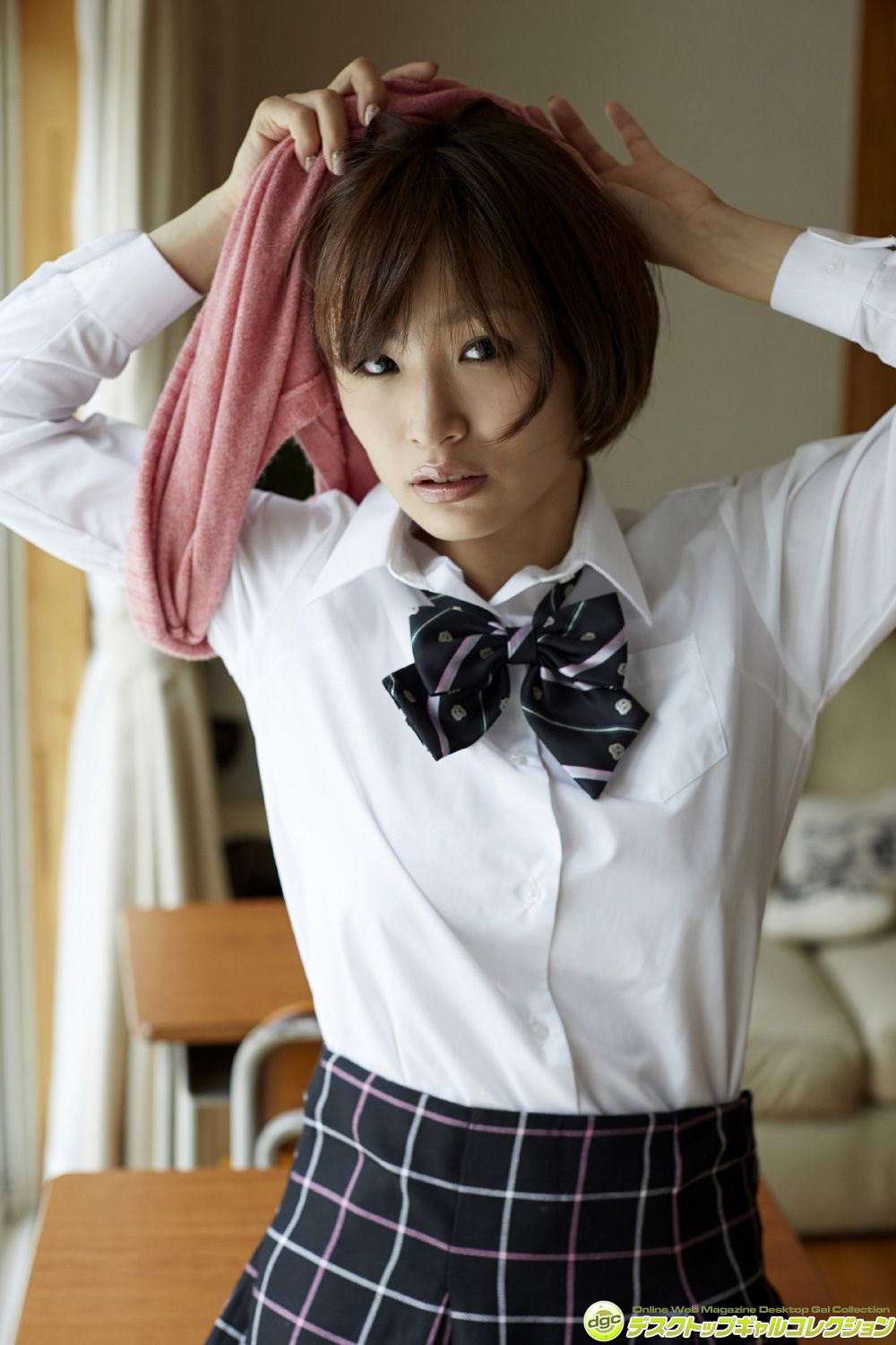 糸山千恵《ぷるぷる揺れる豊満バストに目が釘付け!》 [DGC] NO.1212