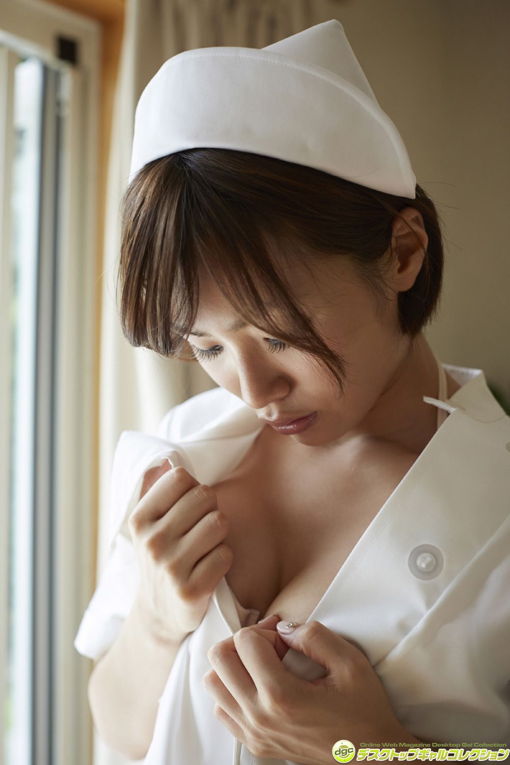 糸山千恵《ぷるぷる揺れる豊満バストに目が釘付け!》 [DGC] NO.1212
