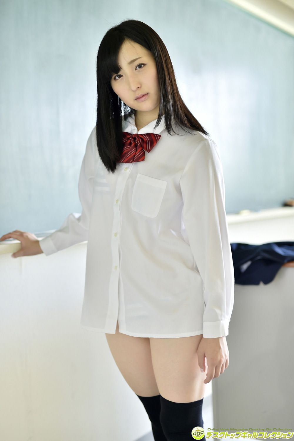 平野聪子《黒髪ロングに透き通る美肌の正統派美少女!》 [DGC] NO.1214