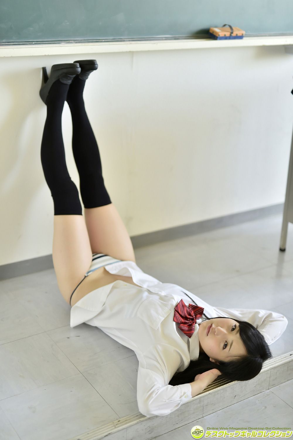 平野聪子《黒髪ロングに透き通る美肌の正統派美少女!》 [DGC] NO.1214