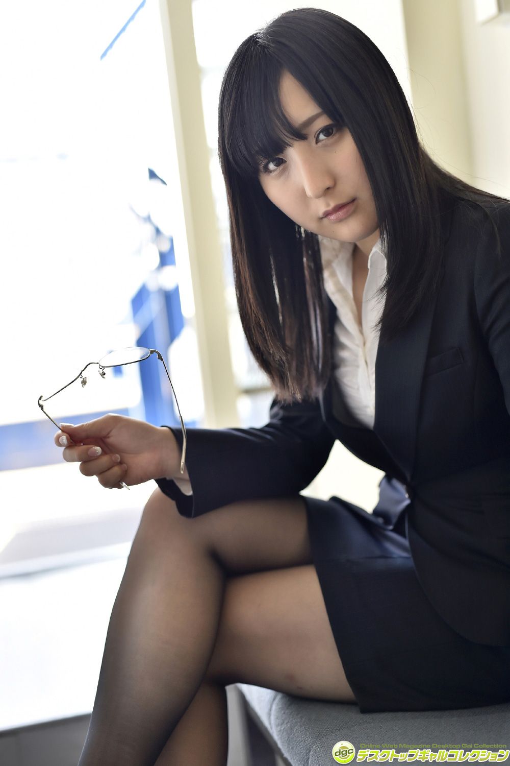 平野聪子《黒髪ロングに透き通る美肌の正統派美少女!》 [DGC] NO.1214
