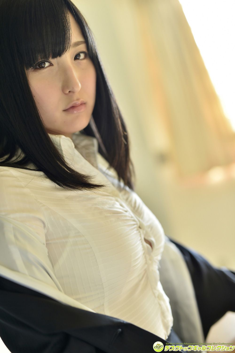 平野聪子《黒髪ロングに透き通る美肌の正統派美少女!》 [DGC] NO.1214