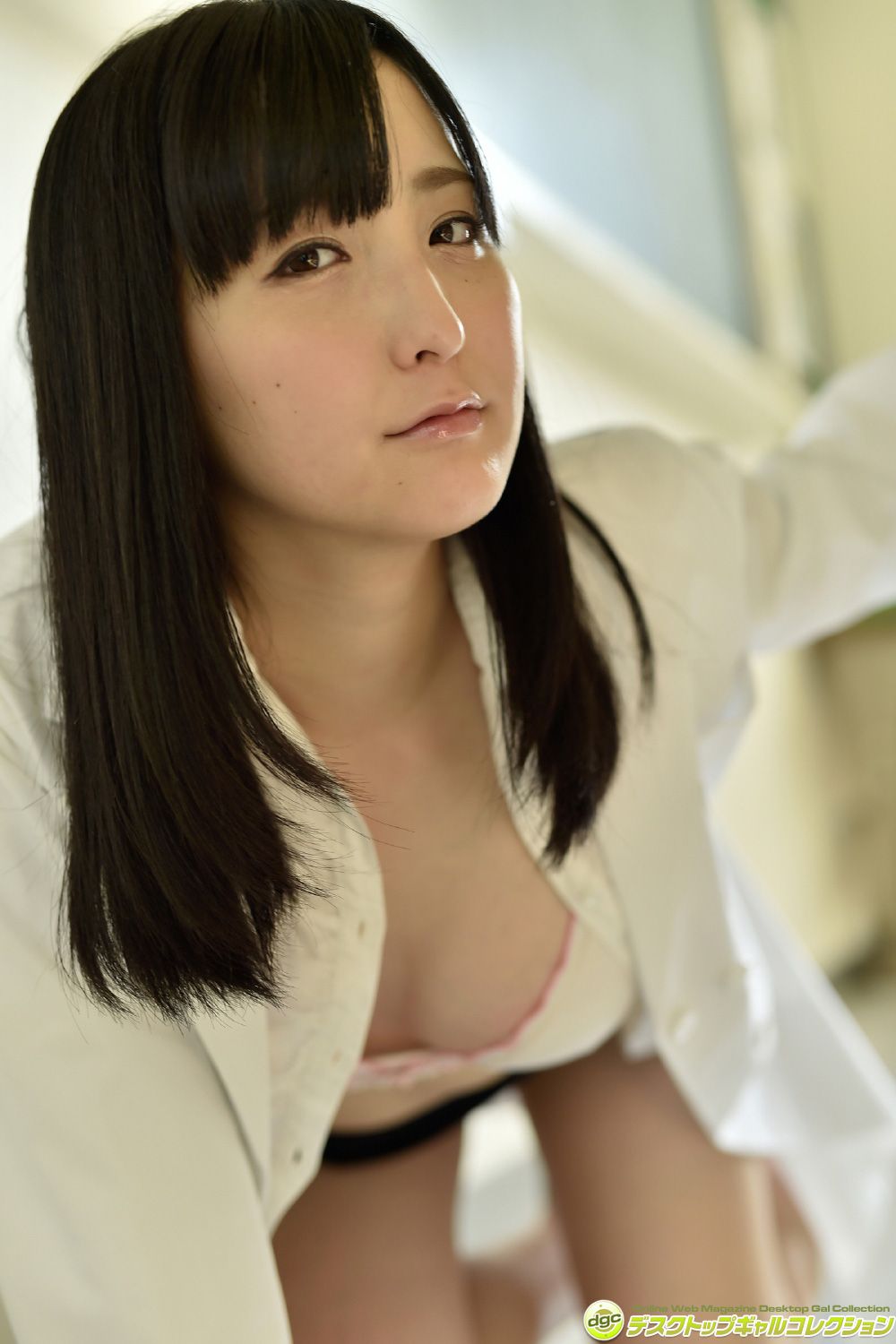 平野聪子《黒髪ロングに透き通る美肌の正統派美少女!》 [DGC] NO.1214