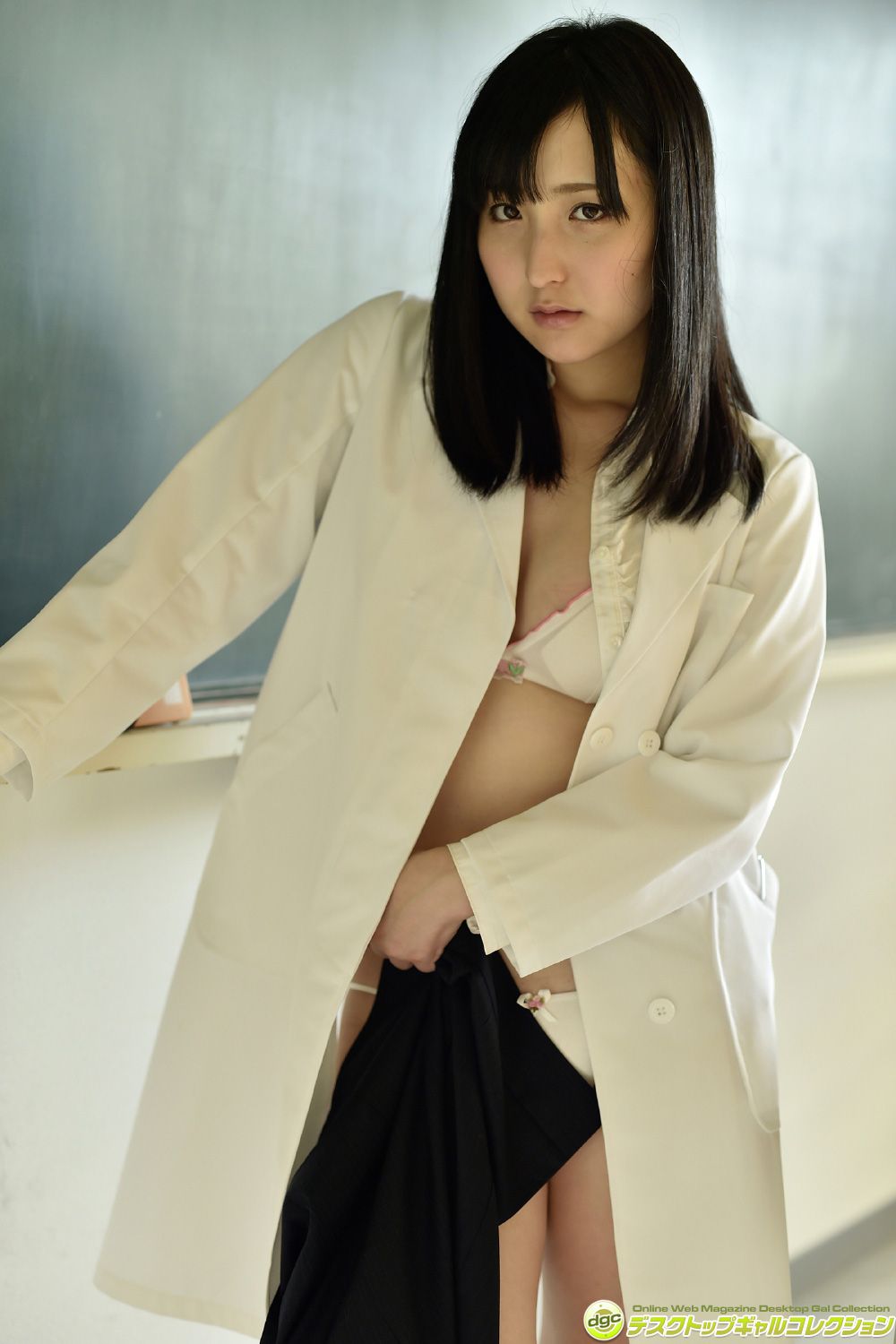 平野聪子《黒髪ロングに透き通る美肌の正統派美少女!》 [DGC] NO.1214
