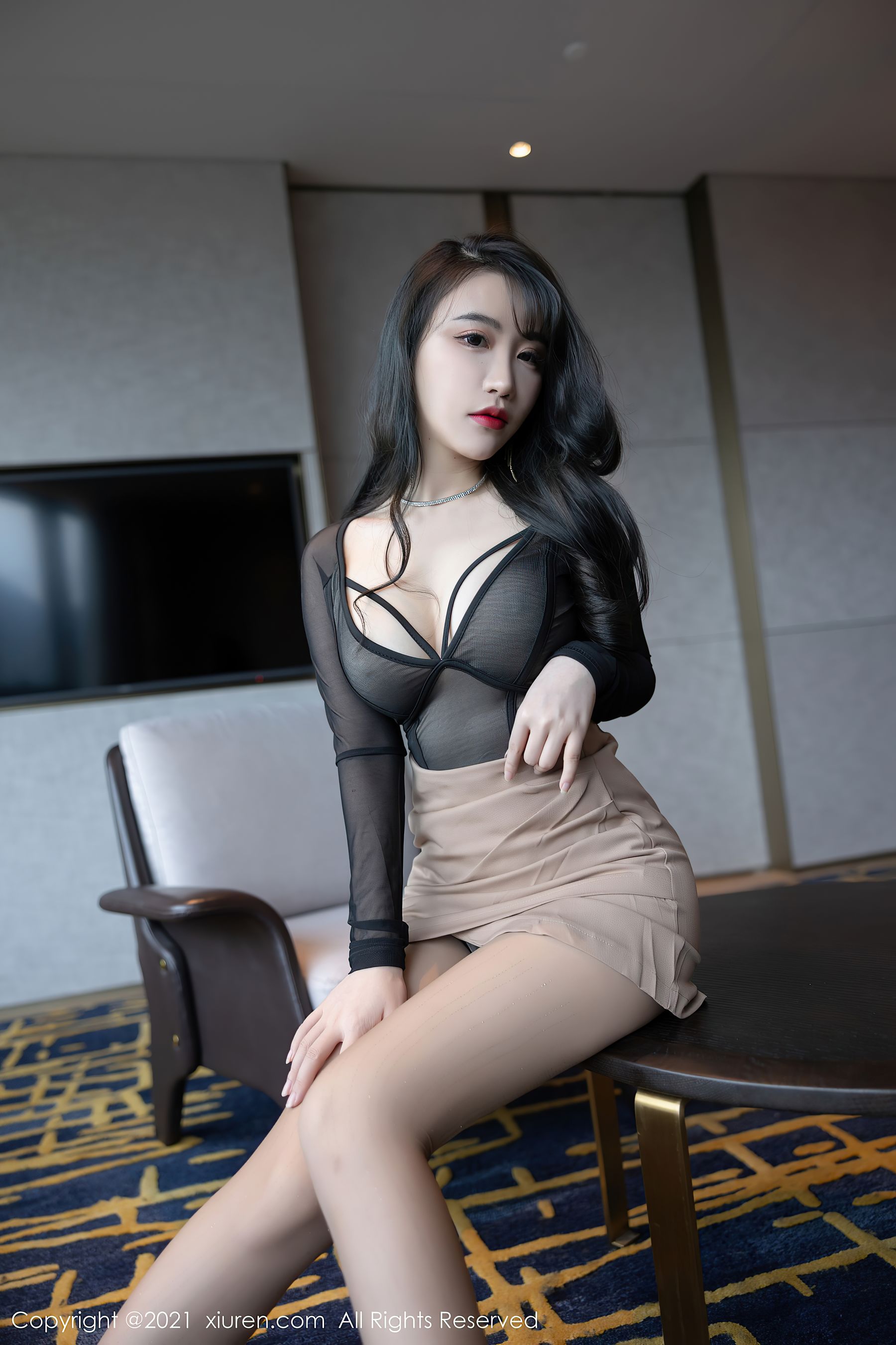 [秀人XiuRen] No.4197 Cherry绯月樱