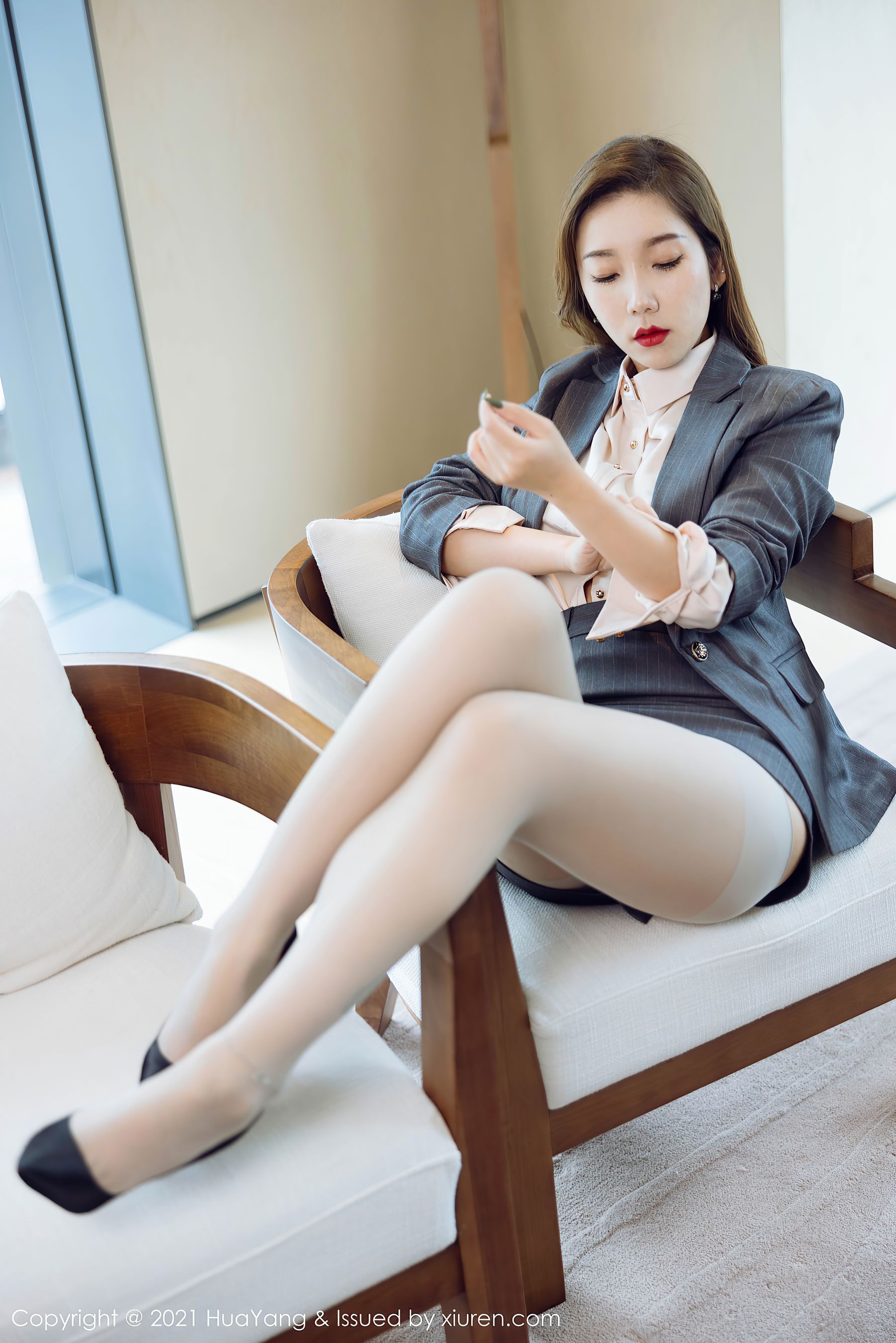 [花漾HuaYang] Vol.470 艾静香