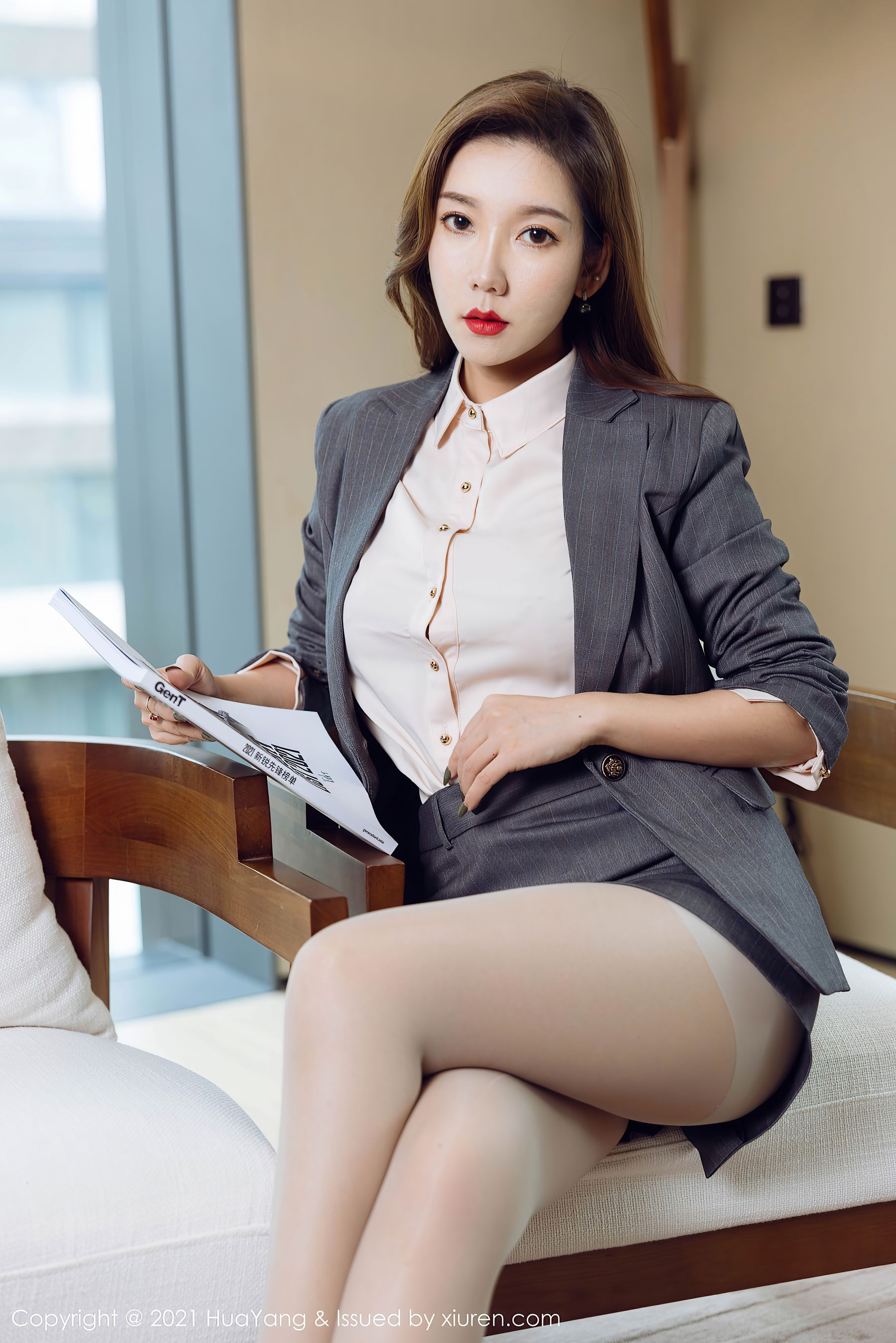 [花漾HuaYang] Vol.470 艾静香